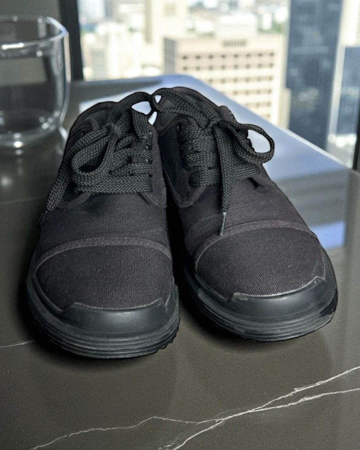 GU × Maison MIHARA YASUHIRO GU x Mihara Yasuhiro Canvas Derby | Rare Street Sneaker Size US 7.5 / EU 40-41 - 4 Thumbnail
