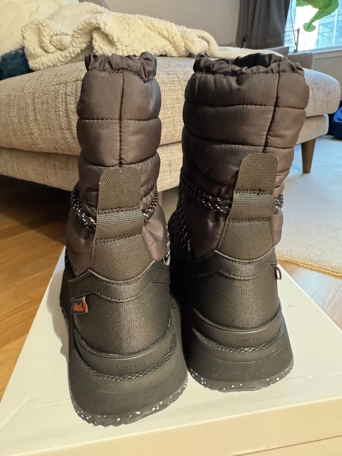 Suicoke BOWER-evab-HI-LACE Black Boots Sz9 Size US 9 / EU 42 - 2 Thumbnail