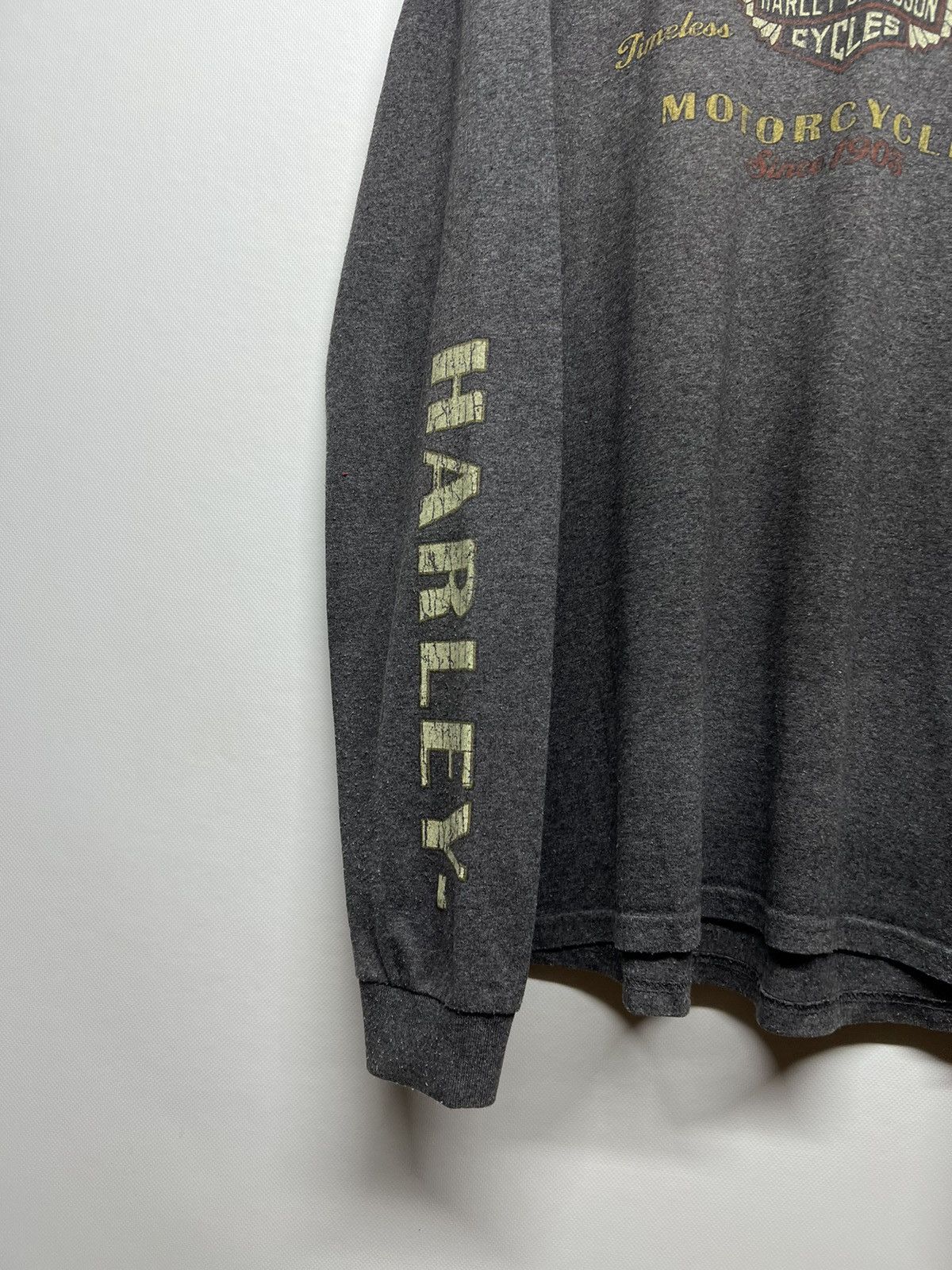 Vintage Vintage Y2k Harley Davidson 🩶 Motorcycles Long Sleeve 00’s Size US L / EU 52-54 / 3 - 6 Thumbnail