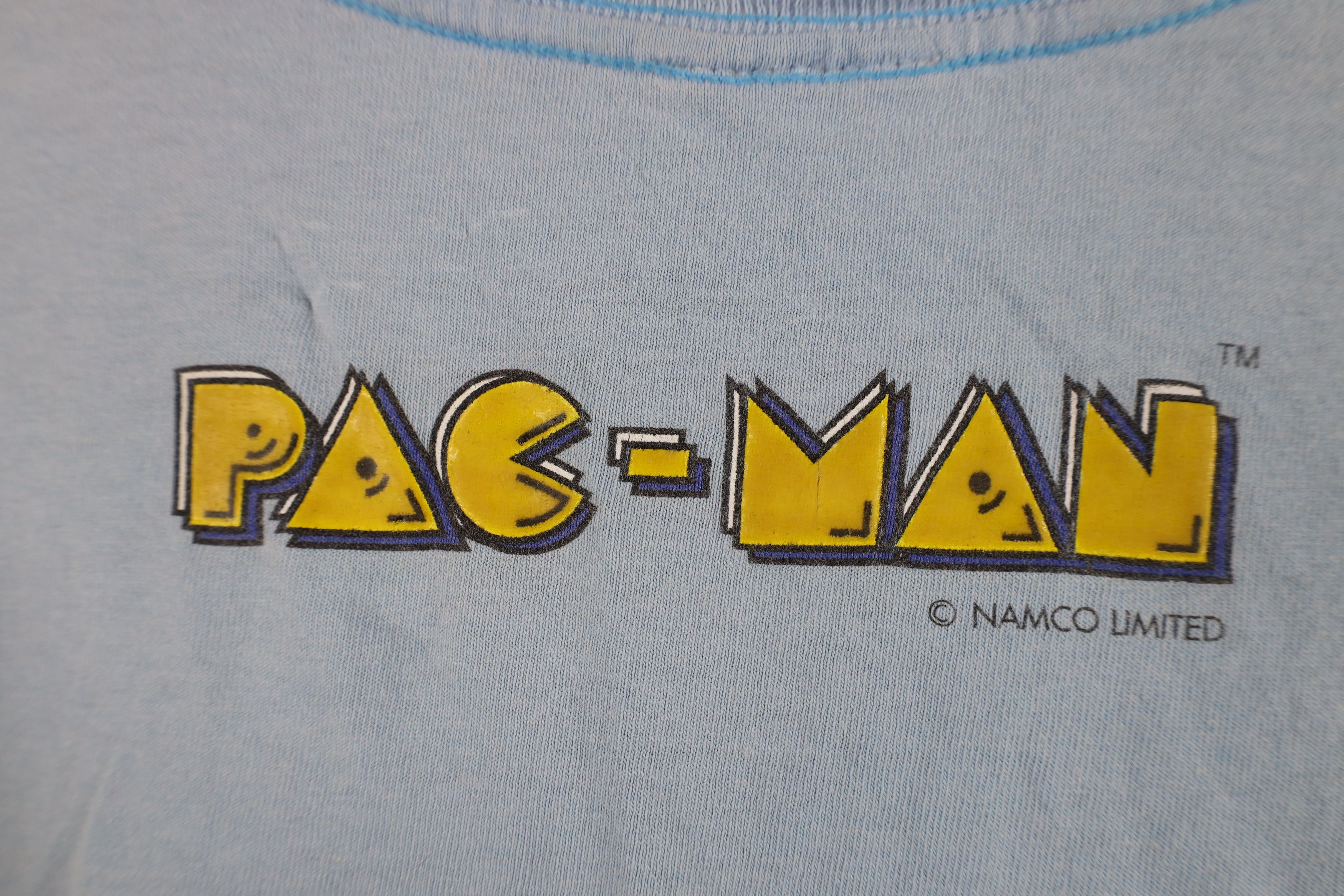 Vintage Vintage 90s Namco Spell Out Pac Man Video Game T-Shirt Size US S / EU 44-46 / 1 - 12 Thumbnail