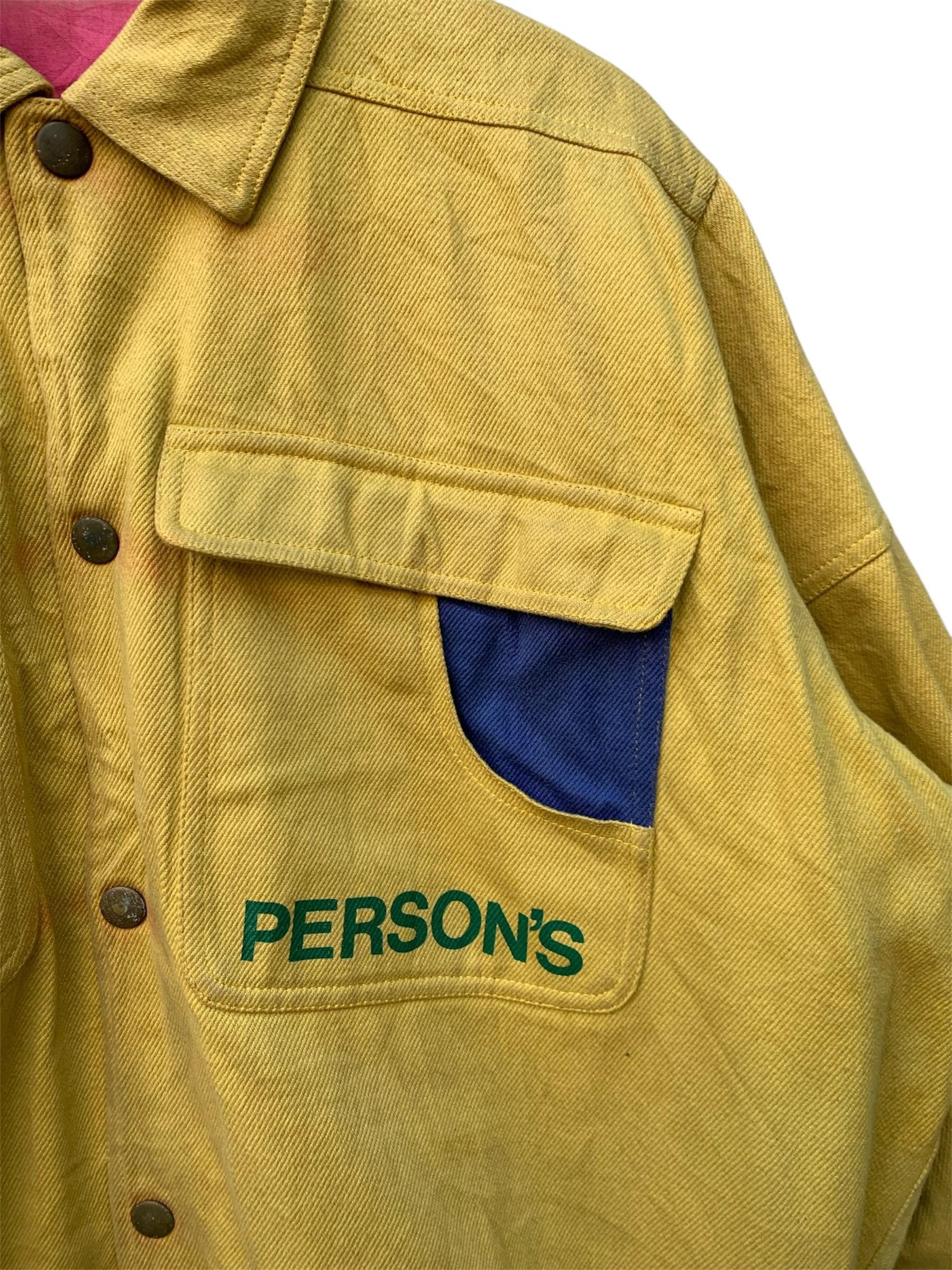 PERSON'S Rare Vtg Person's Bomber Jacket Size US XL / EU 56 / 4 - 6 Thumbnail