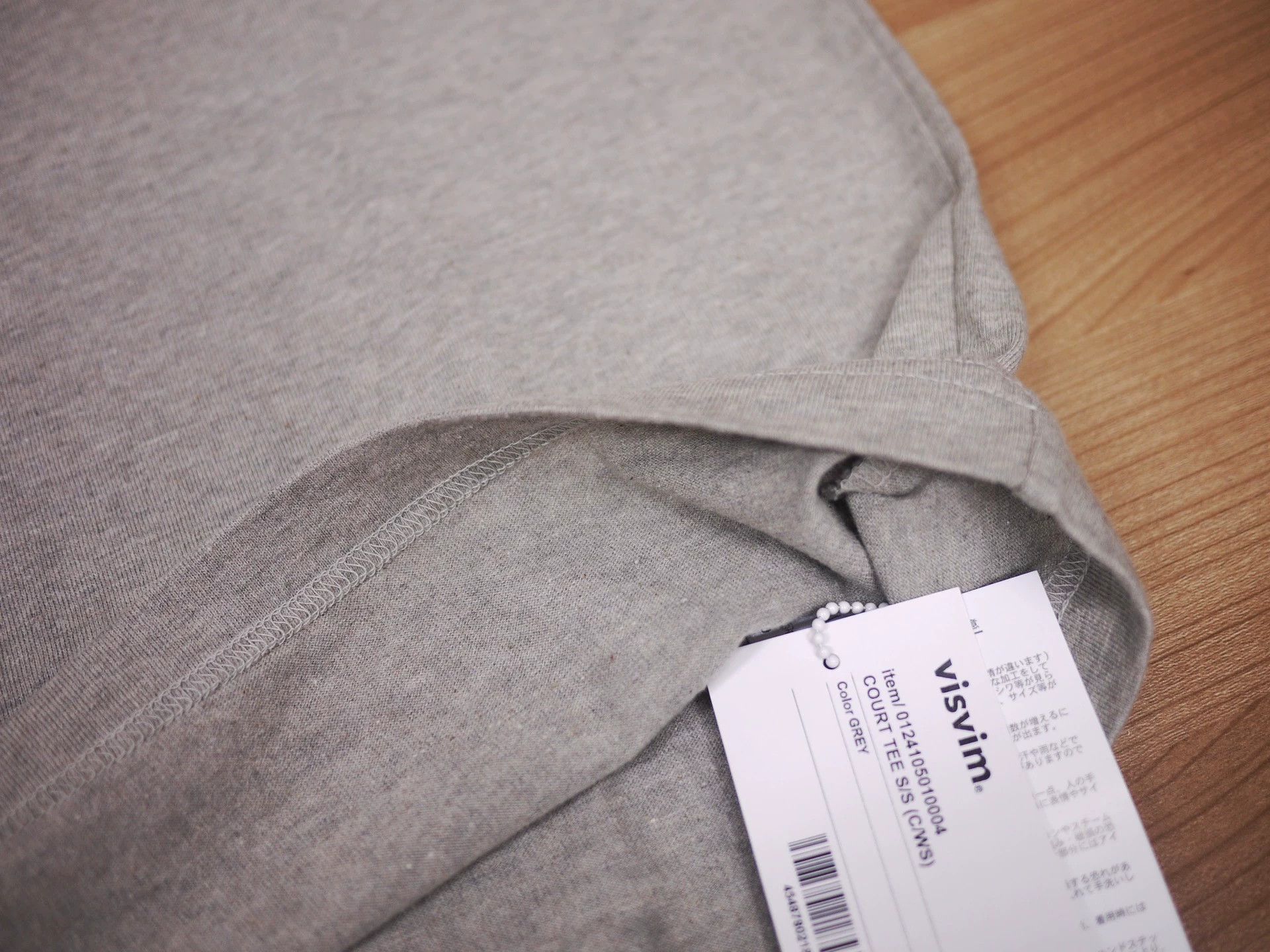 Visvim 24SS VISVIM COURT TEE GREY Size 4 Size US XL / EU 56 / 4 - 3 Thumbnail