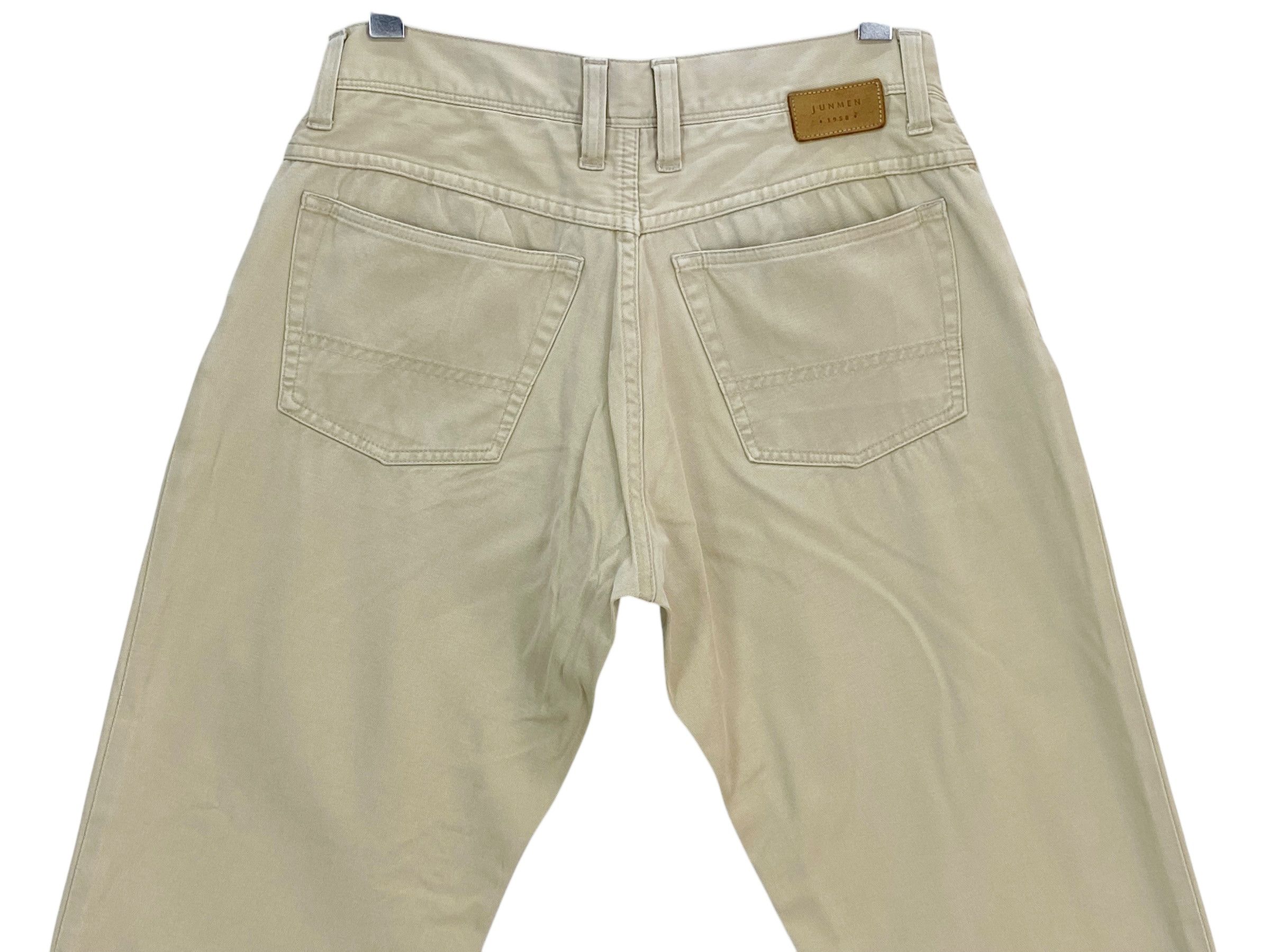Japanese Brand Junmen Jeans Classic Casual Khakis Pants Size US 29 - 5 Thumbnail