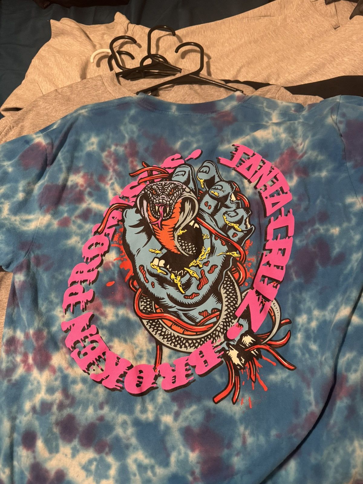 Broken Promises Co. Blue broken promises snake tee Size US L / EU 52-54 / 3 - 2 Thumbnail