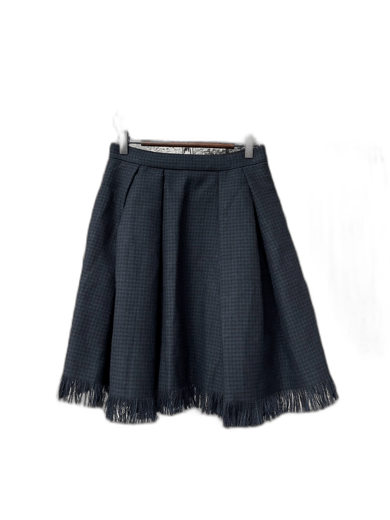 Dior Dior Short Skirt with Fringe Trim Size 36" / US 14 / IT 50 - 1 Thumbnail