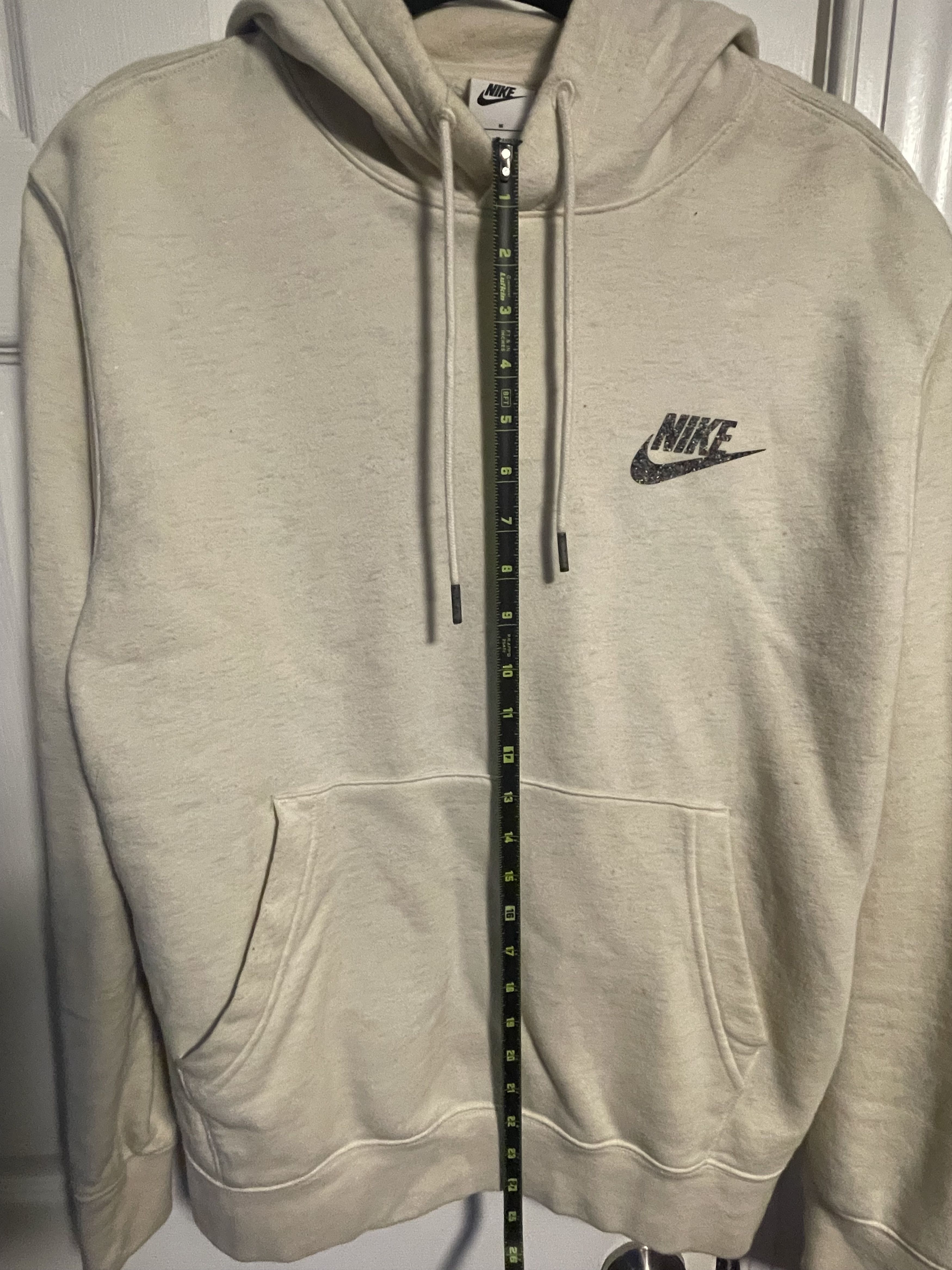 Nike Nike Pullover Fleece Hoodie Logo Hooded Pockets Drawstring Size US M / EU 48-50 / 2 - 5 Thumbnail