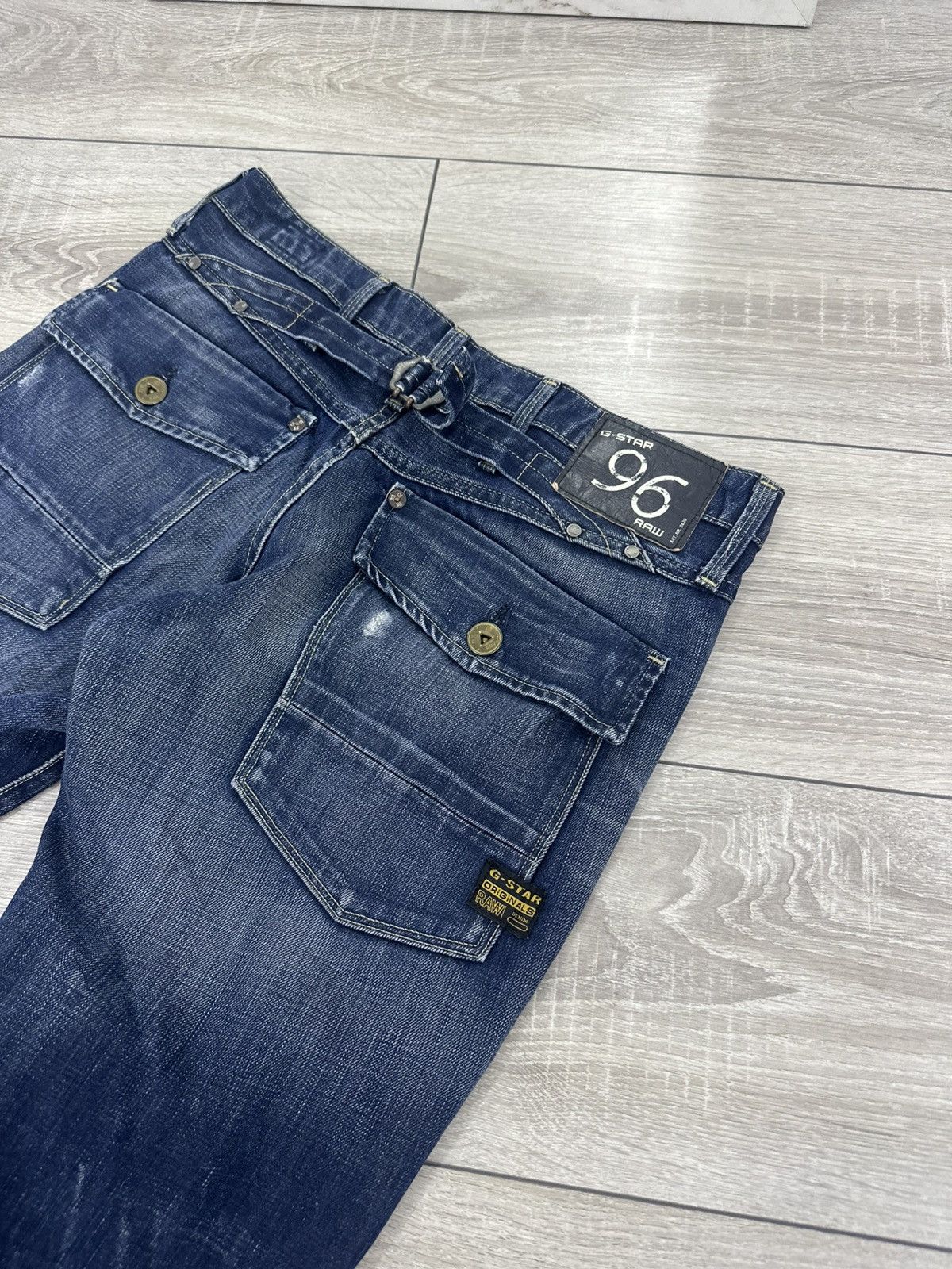 G-Star G-Star Raw Wide Baggy 96 Jeans Y2K Avantgarde Size US 30 / EU 46 - 3 Thumbnail