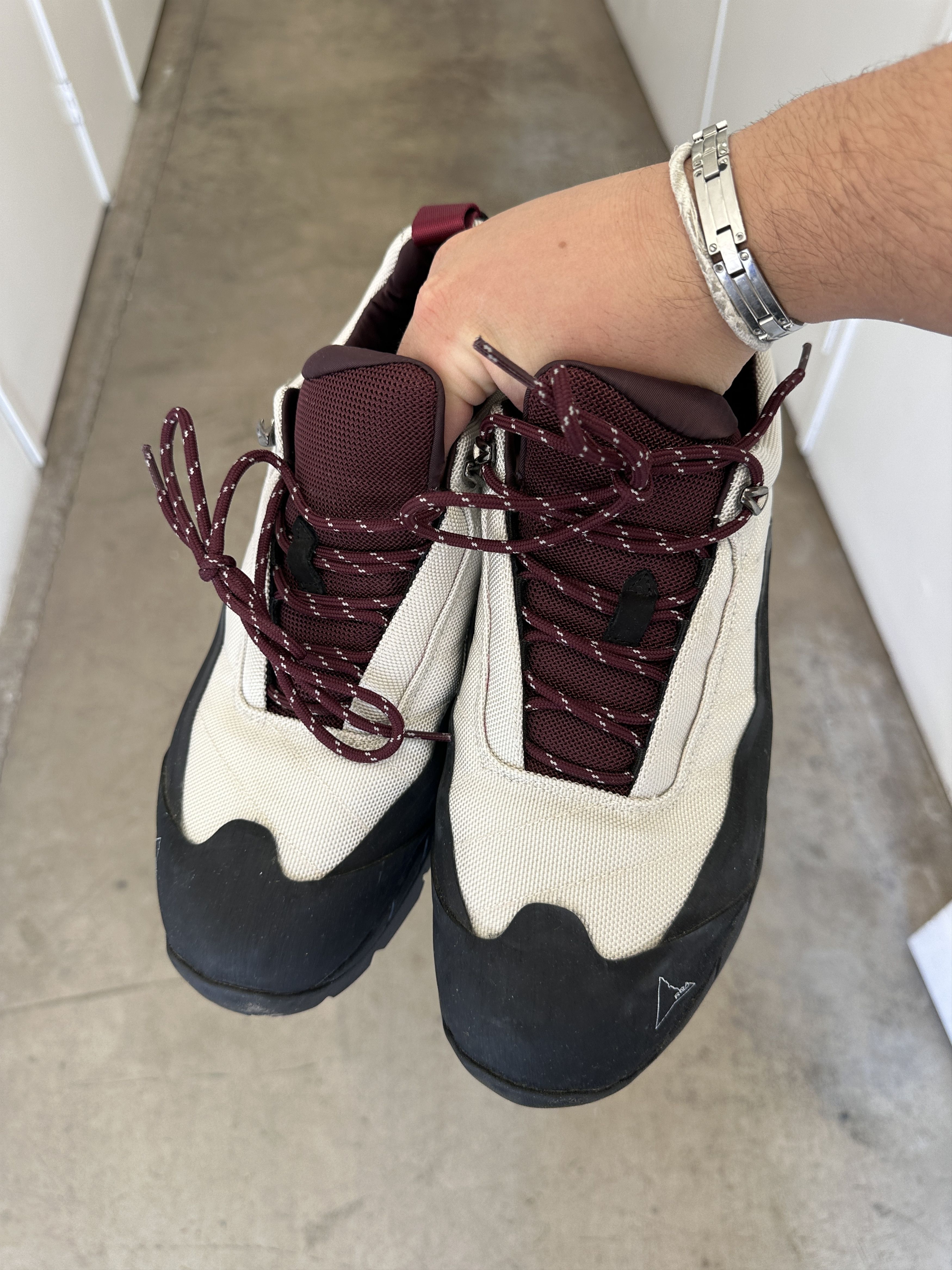 ROA ROA. Beige/red Mountain runners. 1032. Size US 12 / EU 45 - 7 Thumbnail