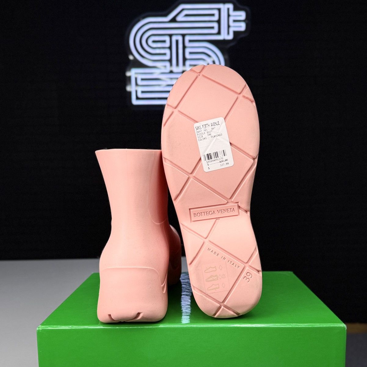 Bottega Veneta Bottega Puddle Boots Pink Size US 6 / EU 39 - 6 Thumbnail