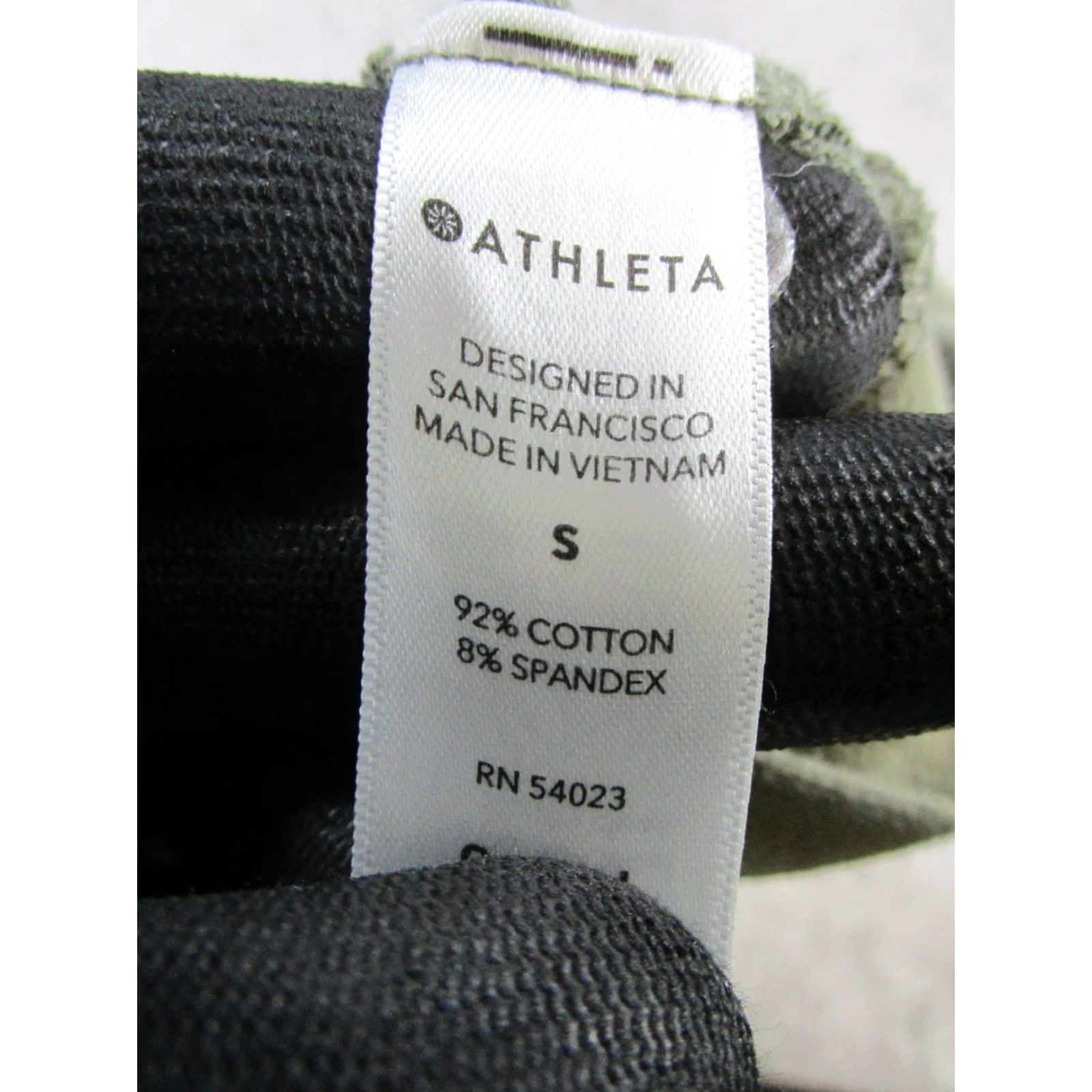 Athleta VINTAGE Athleta Hoodie Women's Small Green Camouflage Activewear Pullover Yoga Cotton Size S / US 4 / IT 40 - 4 Thumbnail