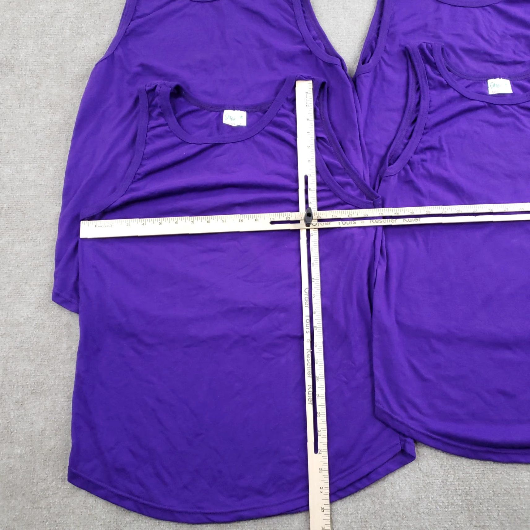 Vintage VINTAGE Gator Athletics Shirt Mens Large Purple Tank Top Lot 4 Made USA Athletic Size US L / EU 52-54 / 3 - 3 Thumbnail