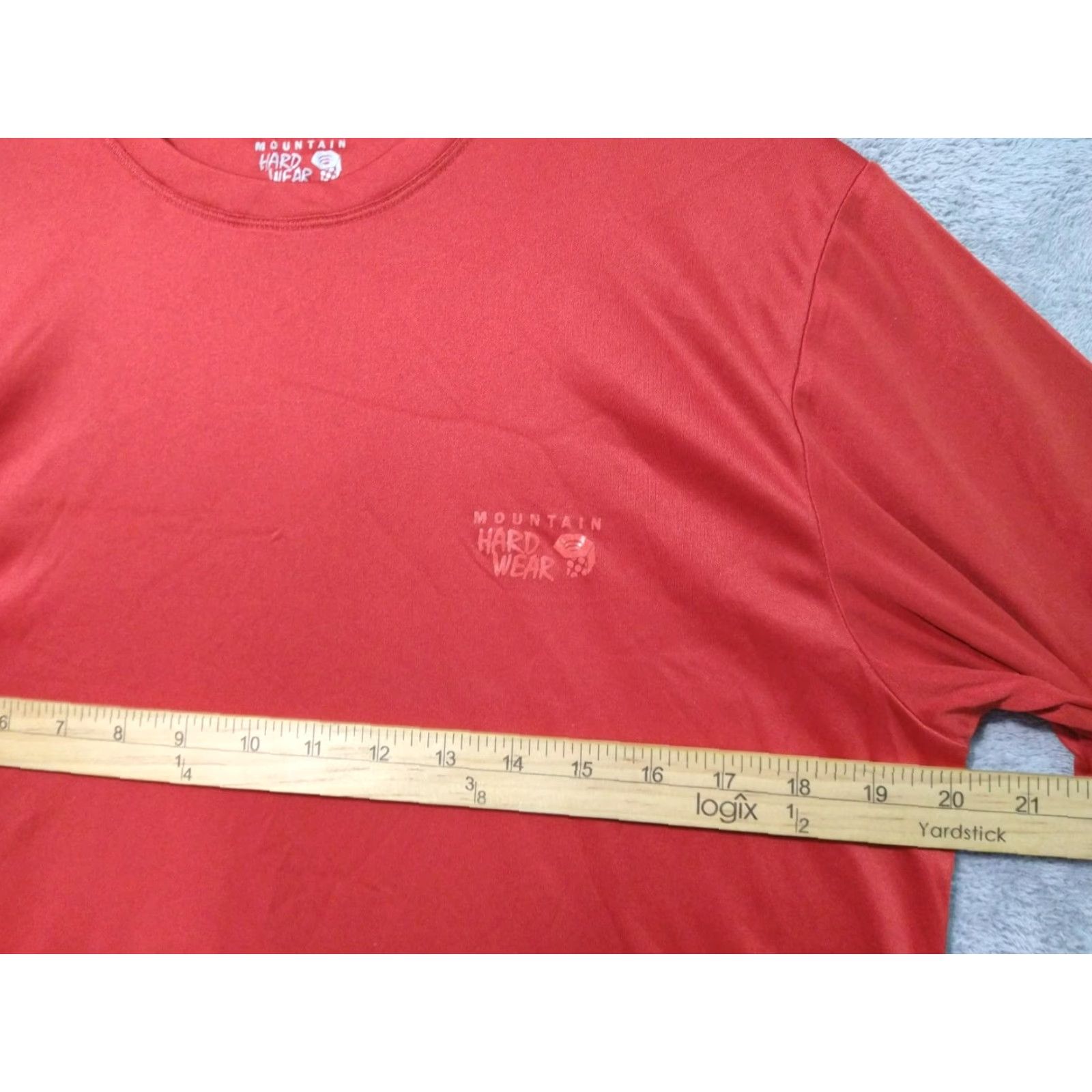 Mountain Hardwear Mountain Hardwear Shirt Mens Medium Orange Short Sleeve Crew Neck Performance Shirt Size US M / EU 48-50 / 2 - 4 Thumbnail