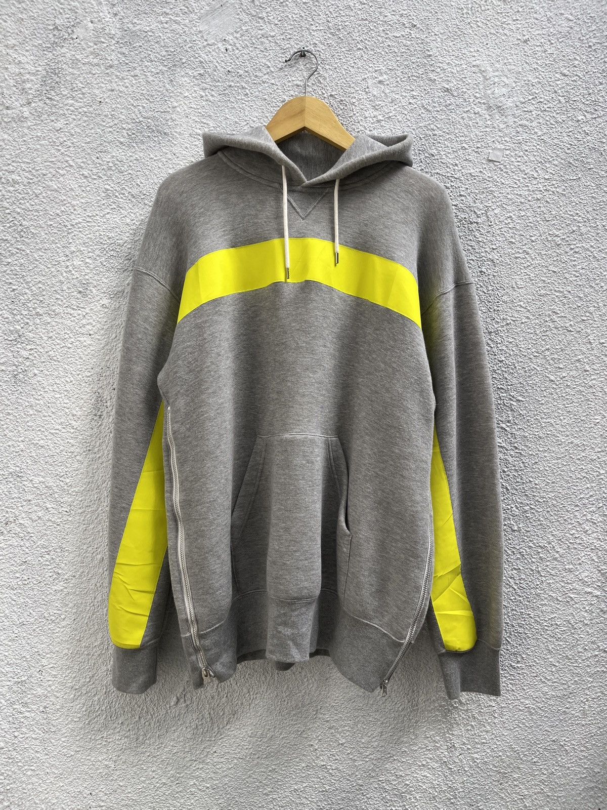 Sacai Sacai Reflector Design Side Zip Pullover Hoodie Size US L / EU 52-54 / 3 - 1 Thumbnail