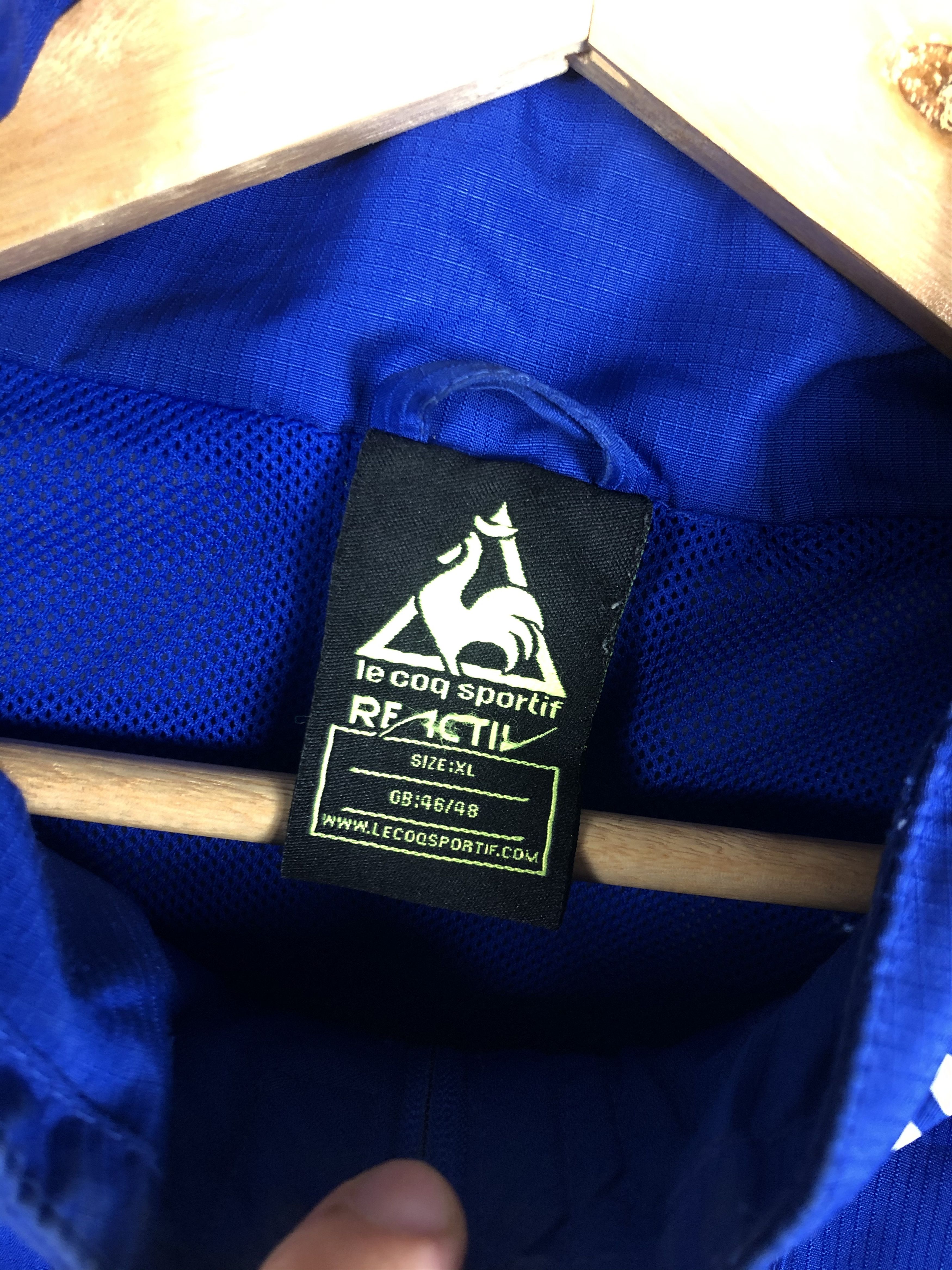 Le Coq Sportif Vintage Everton Le Coq Sportif Soccer Jacket Football Kit Size US XL / EU 56 / 4 - 7 Thumbnail