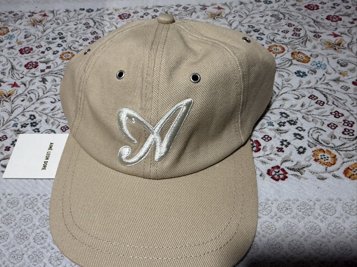 Aime Leon Dore Aime Leon Dore Washed “A” Logo Hat in “Stone” Cap Adjustable Size ONE SIZE - 2 Thumbnail