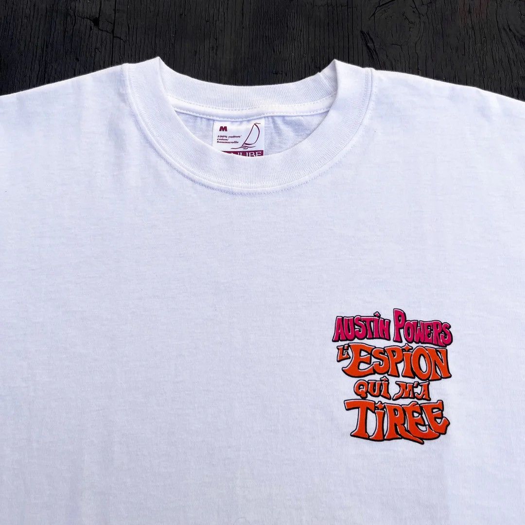 Vintage Austin Powers 1999 90s Vintage Spy Shagged Me Movie T-Shirt Size US M / EU 48-50 / 2 - 2 Thumbnail