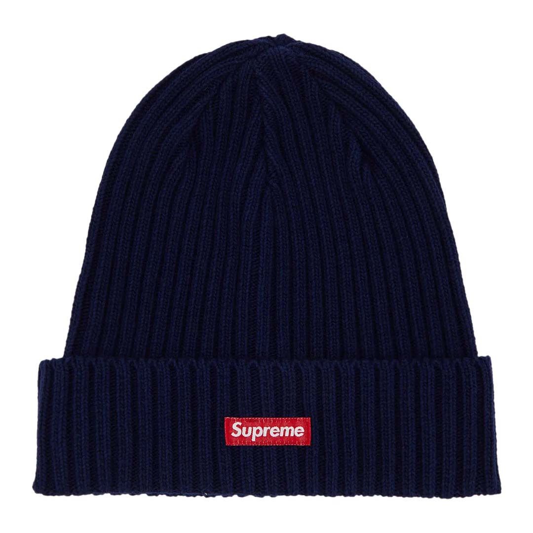 Supreme Overdyed Beanie 'Light Navy' Size ONE SIZE - 1 Thumbnail