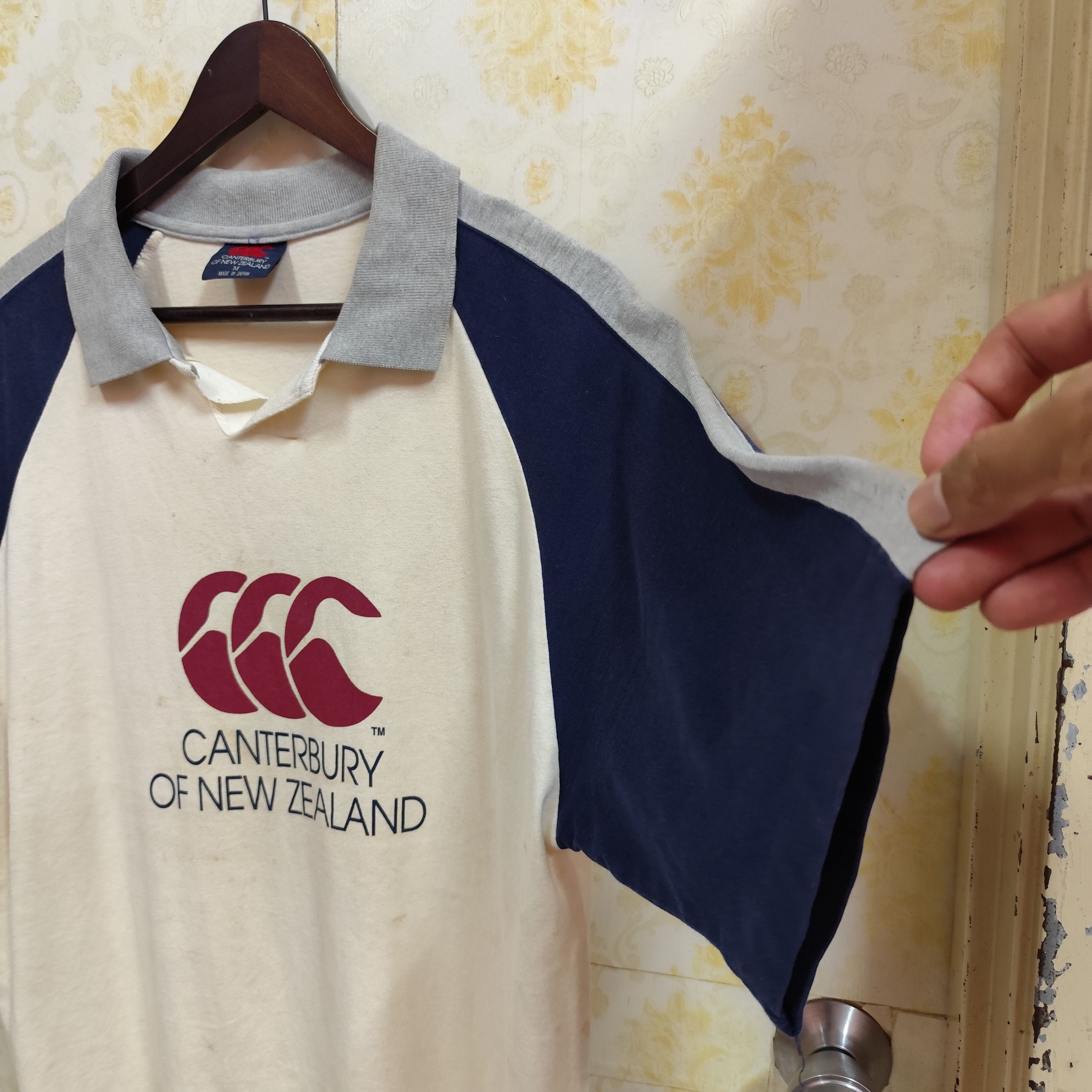Canterbury of New Zealand × Vintage 🇯🇵VINTAGE CANTERBURY OF NEW ZEALAND SHIRT MADE IN JAPAN Size US M / EU 48-50 / 2 - 4 Thumbnail