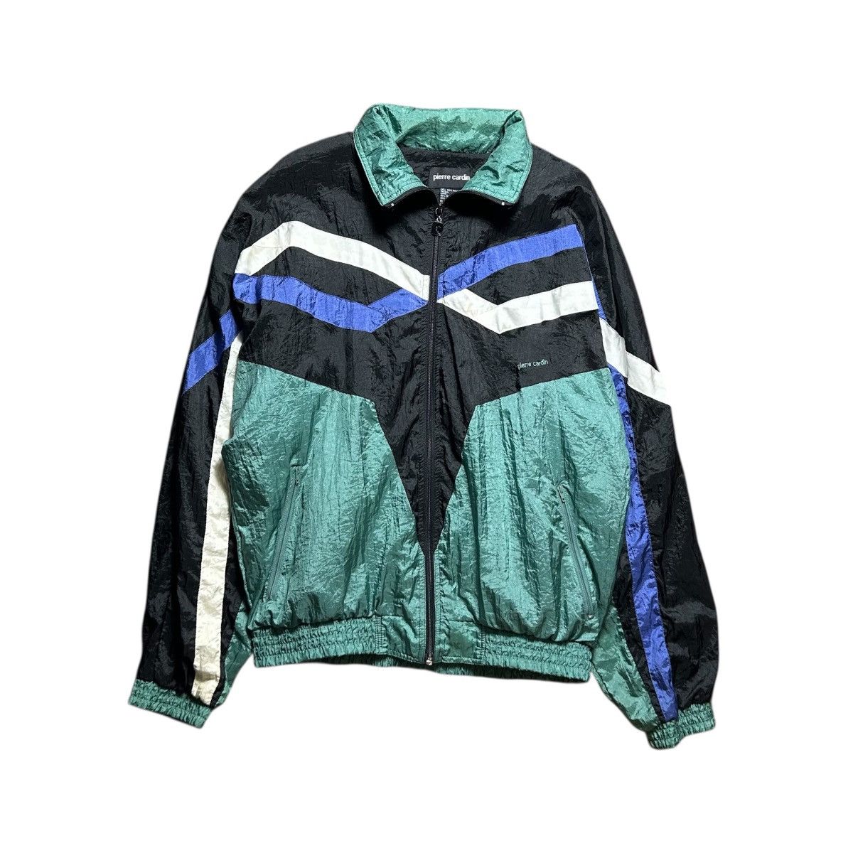 Pierre Cardin Vintage 90s Pierre Cardin Zipper Jacket Size US M / EU 48-50 / 2 - 2 Thumbnail