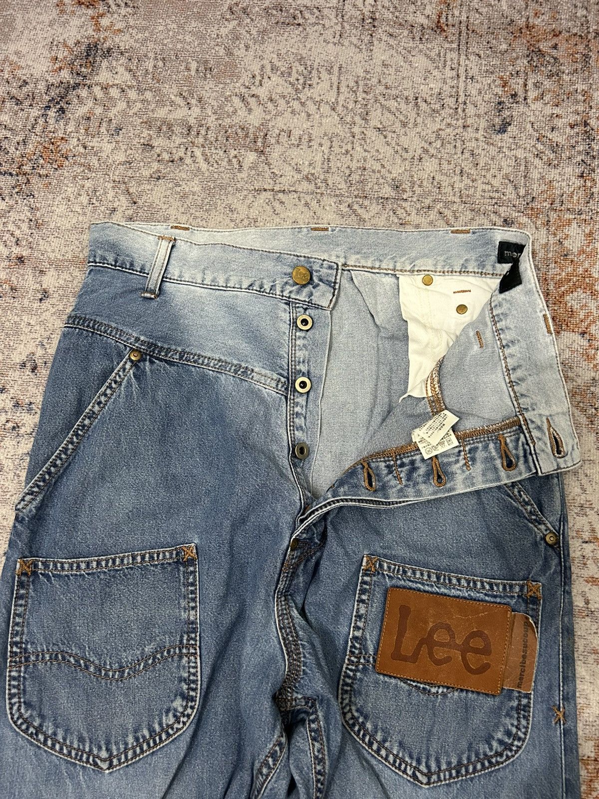 Issey Miyake × Lee Mercibeaucoup X Lee By Issey Miyake High Rise Pants Size US 30 / EU 46 - 11 Thumbnail
