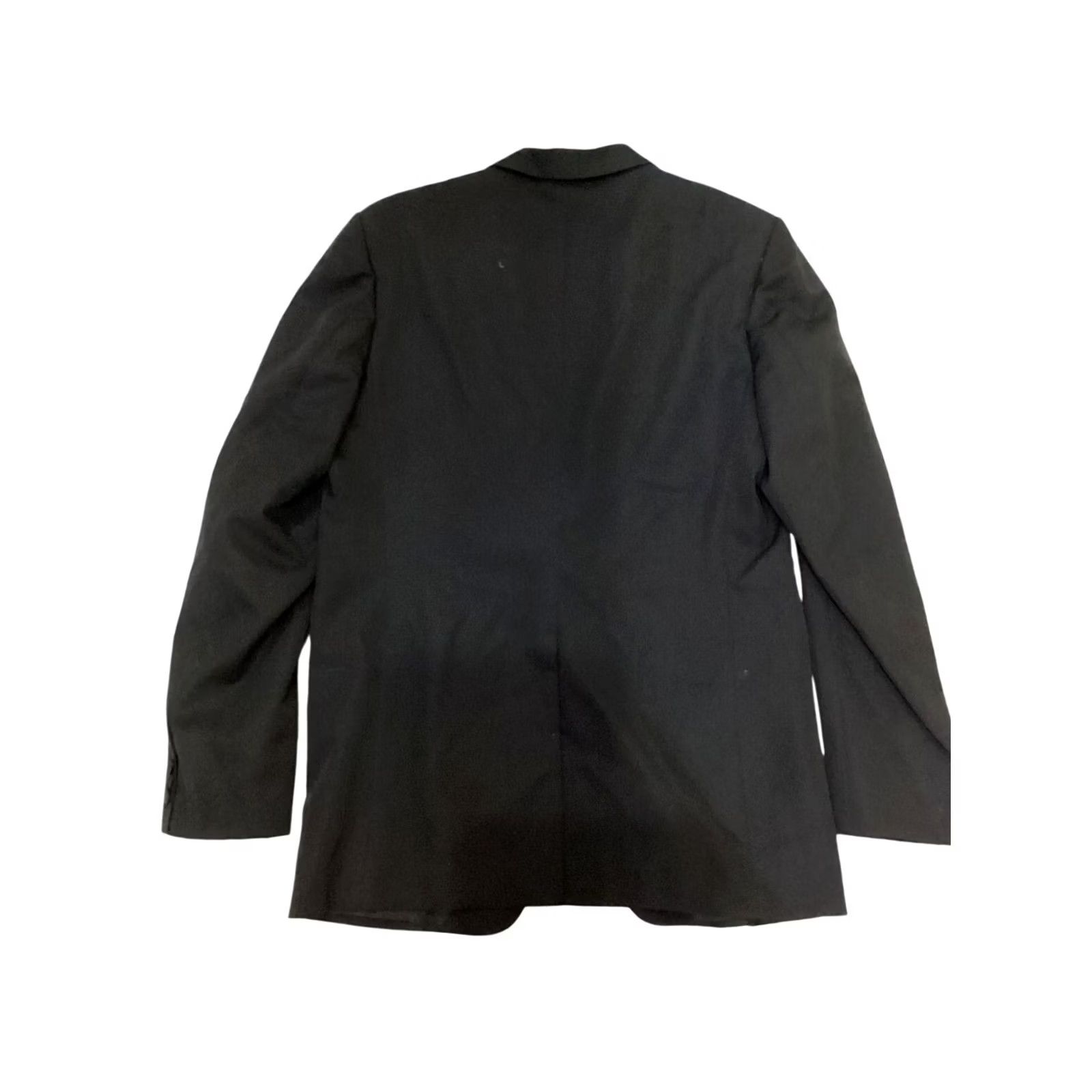 Vintage VINTAGE Kasey’s Custom Tailoring Suit Coat Blazer Tuxedo Black Mens Large/ XLarge One Button Formal Pre-Owned Like New Size 42R - 2 Thumbnail