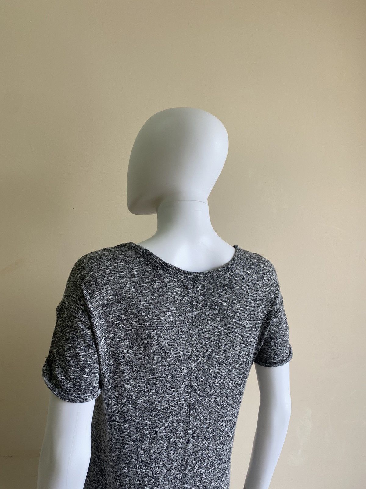 Other TOAST Womens Grey Marl Short Sleeve Midi Dress Size 10 Size L / US 10 / IT 46 - 9 Thumbnail
