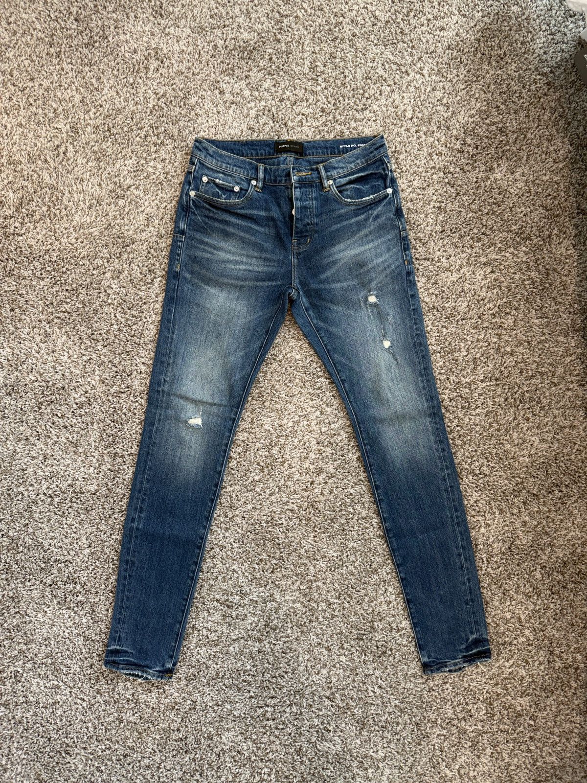 Purple Brand Purple Brand Jeans - Dark Indigo Size US 29 - 1 Thumbnail