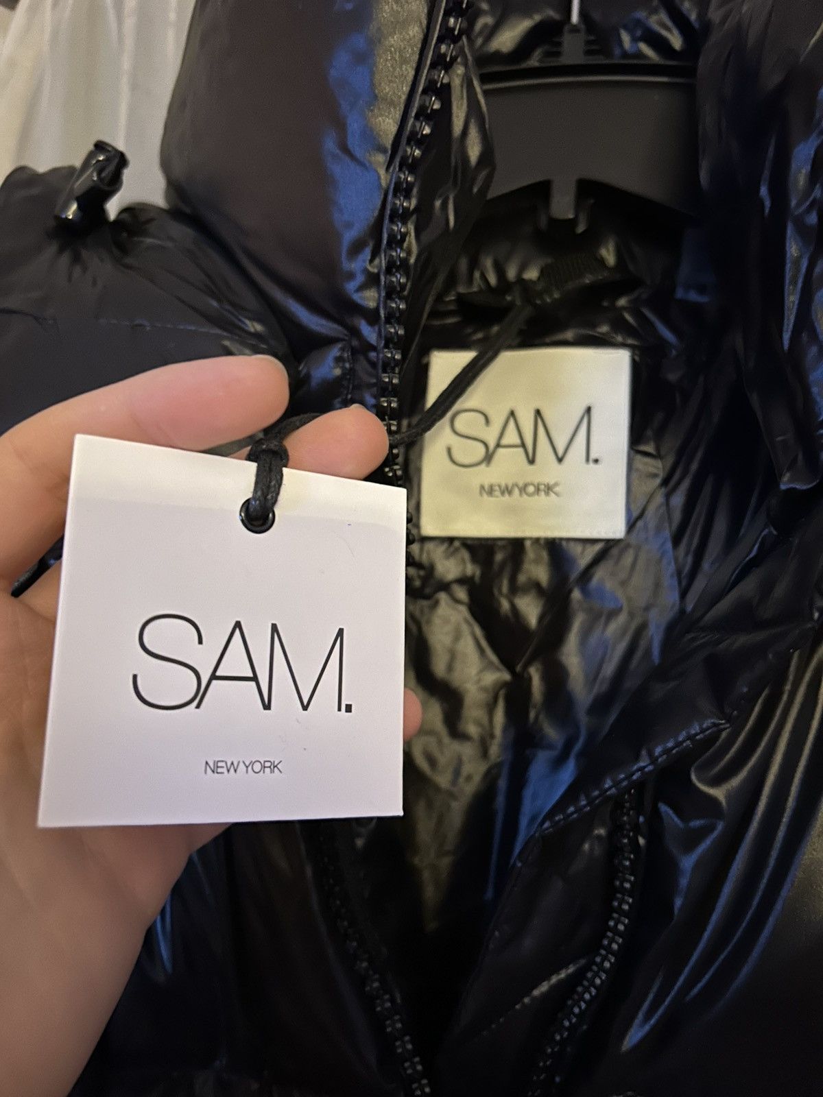 SAM. SAM. Soho Belted Down Mid-Length Puffer Jacket Size XS / US 0-2 / IT 36-38 - 6 Thumbnail
