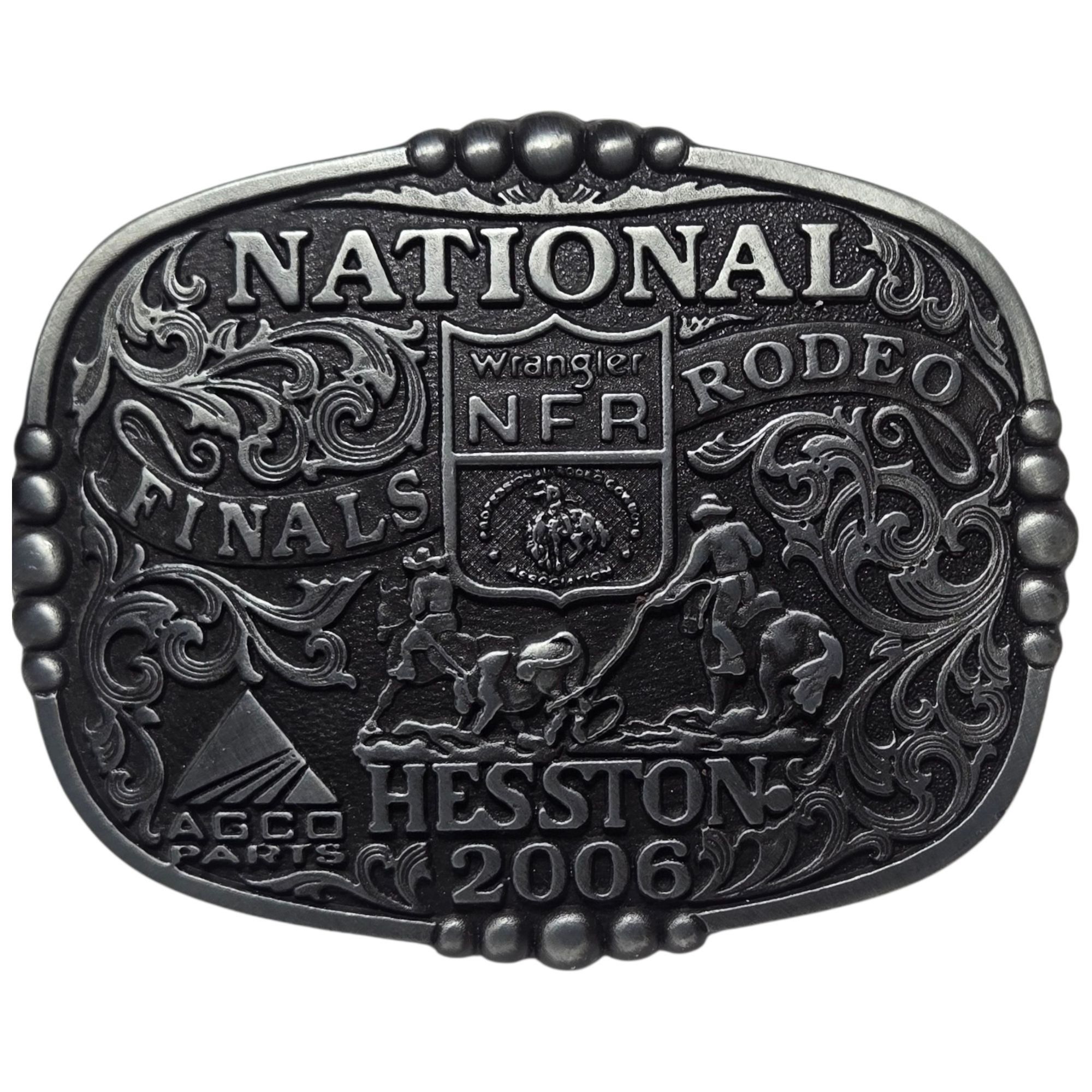 Other 2006 NFR Belt Buckle National Finals Rodeo Team Roping Cowbo Size ONE SIZE - 9 Thumbnail