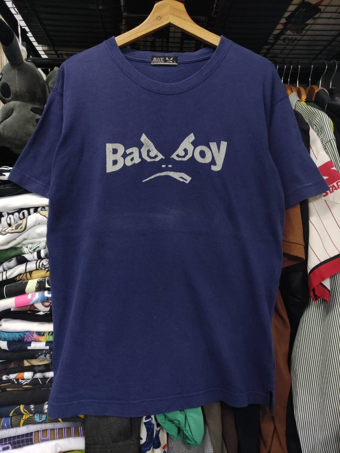 Rap Tees Vtg 00's Bad Boy OG Logo T-Shirt Size US L / EU 52-54 / 3 - 2 Thumbnail