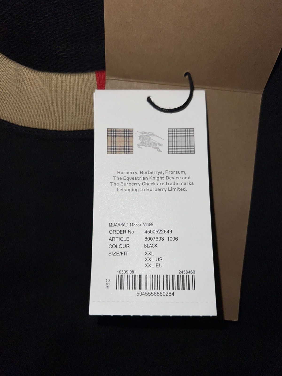 Burberry Burberry Sweatshirt Size US XXL / EU 58 / 5 - 6 Thumbnail