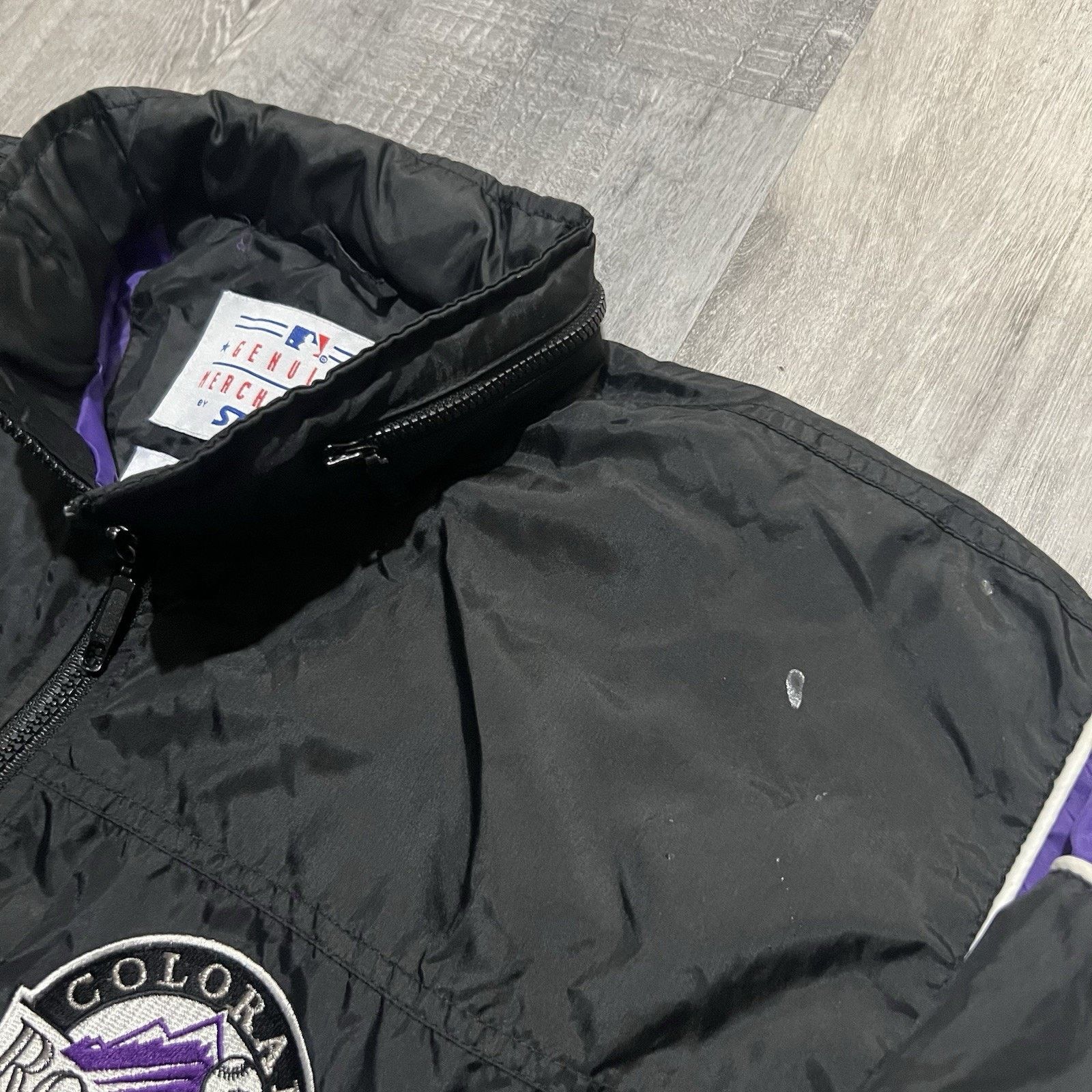 Starter VTG Colorado Rockies Starter Windbreaker MLB Jacket Size S / US 4 / IT 40 - 3 Thumbnail