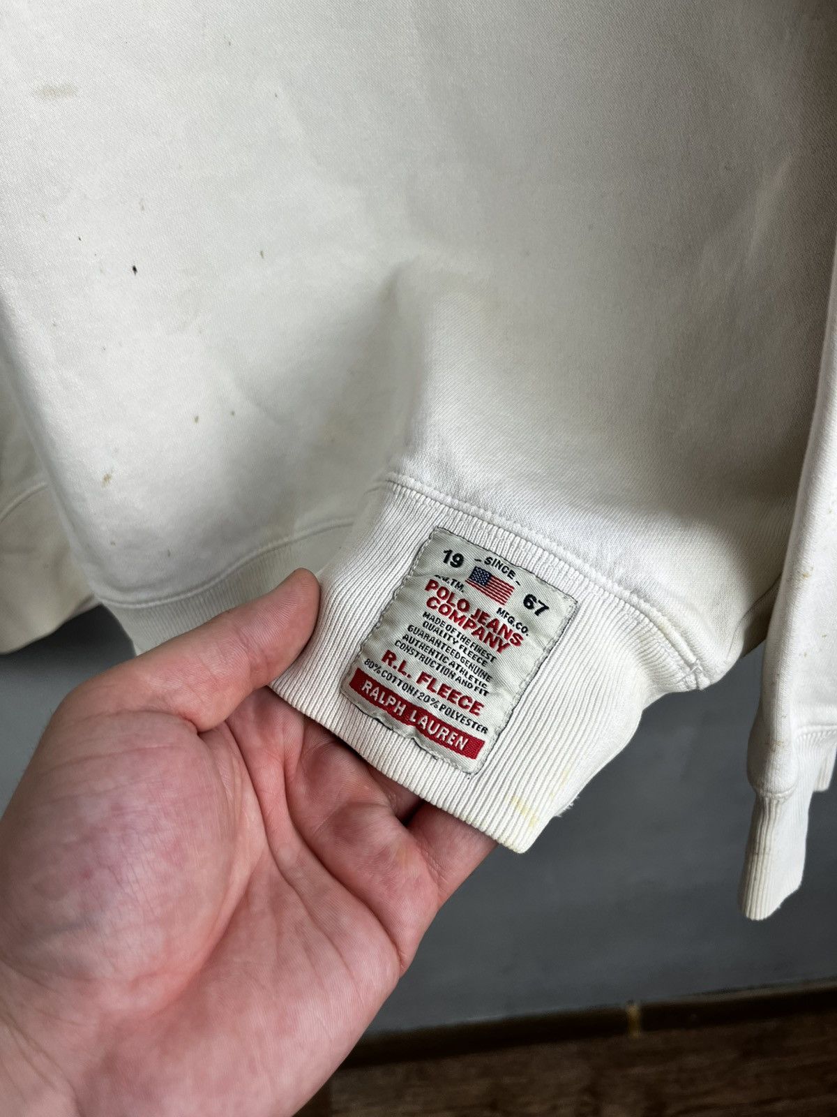 Polo Ralph Lauren Polo Ralph Lauren sweatshirt big logo vintage 90s Size US L / EU 52-54 / 3 - 10 Thumbnail