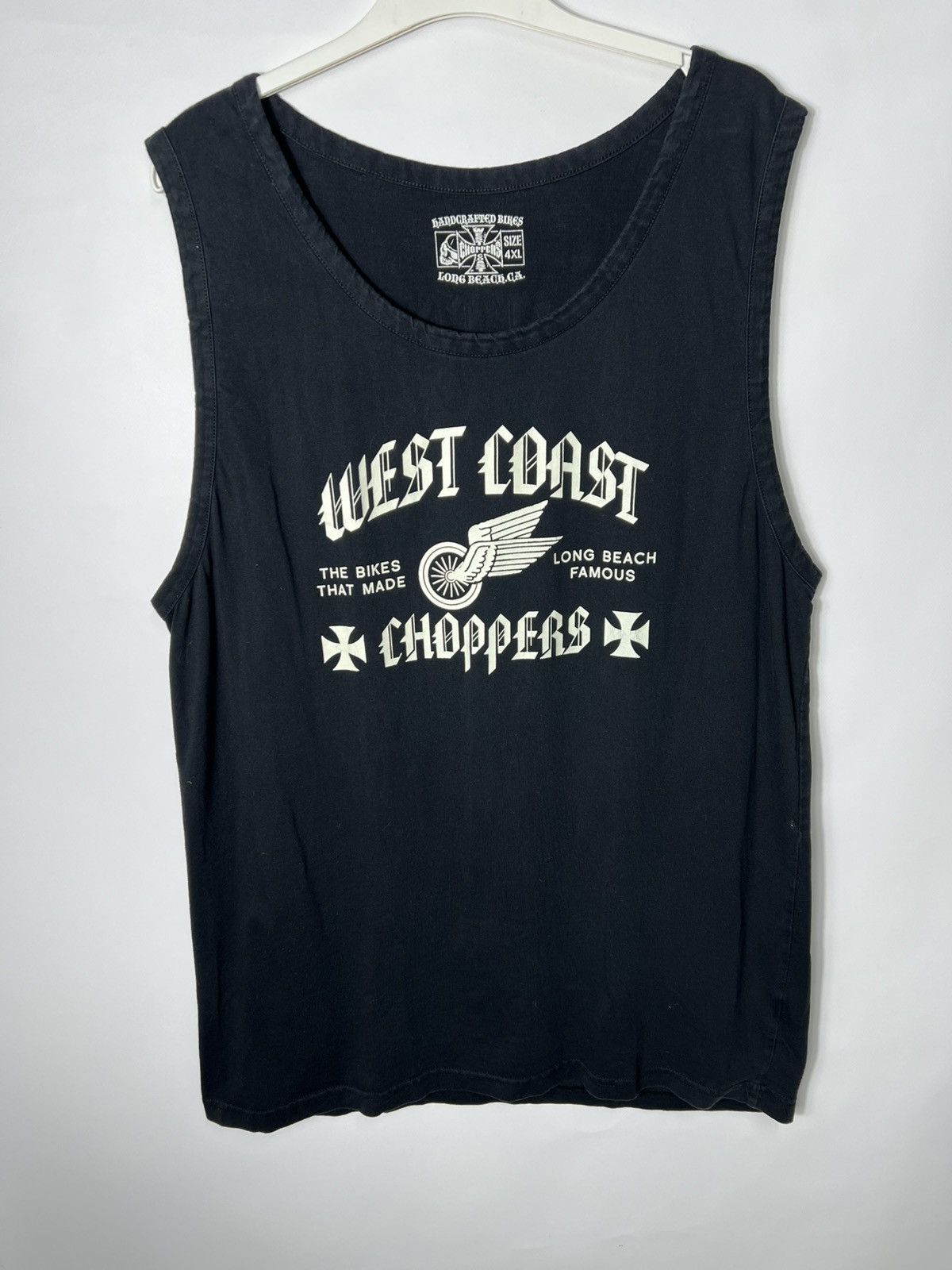 West Coast Choppers Vintage streetwear y2k West Coast Choppers Tank Top Tee Size US L / EU 52-54 / 3 - 1 Thumbnail