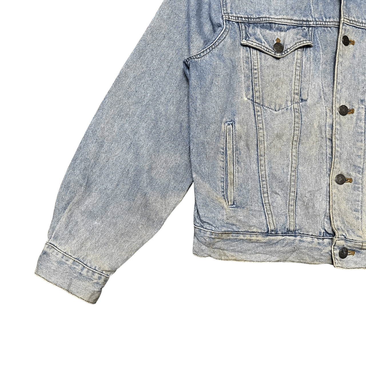 Converse Vintage 90's Converse Trucker Denim Jacket Size US M / EU 48-50 / 2 - 3 Thumbnail