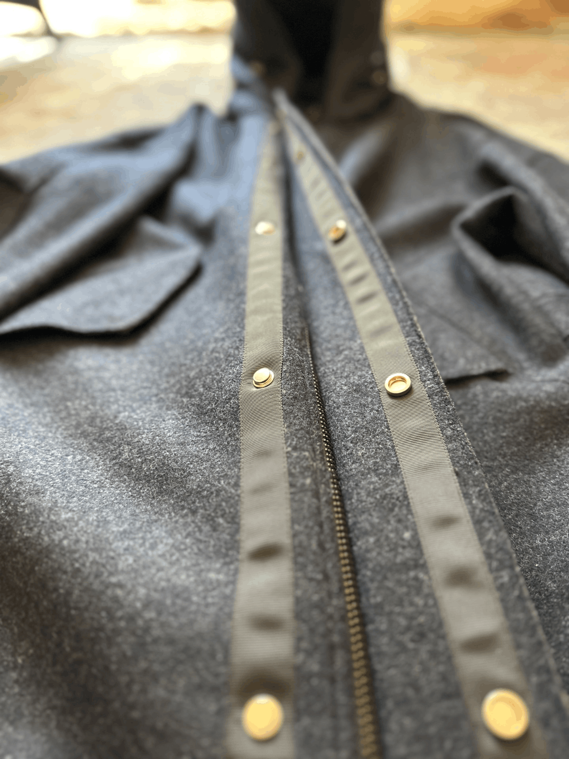 Undercover Sz 4 Undercover Black Hooded Wool Coat Mojos916907 Size US XL / EU 56 / 4 - 4 Thumbnail
