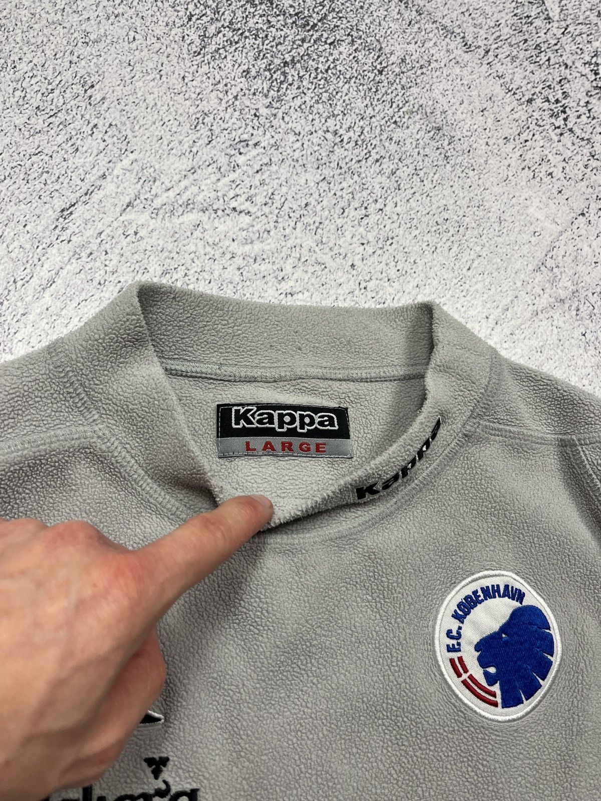 Kappa Vintage Kappa Copenhagen Soccer Fleece Sweatshirt 90’s Size US L / EU 52-54 / 3 - 5 Thumbnail