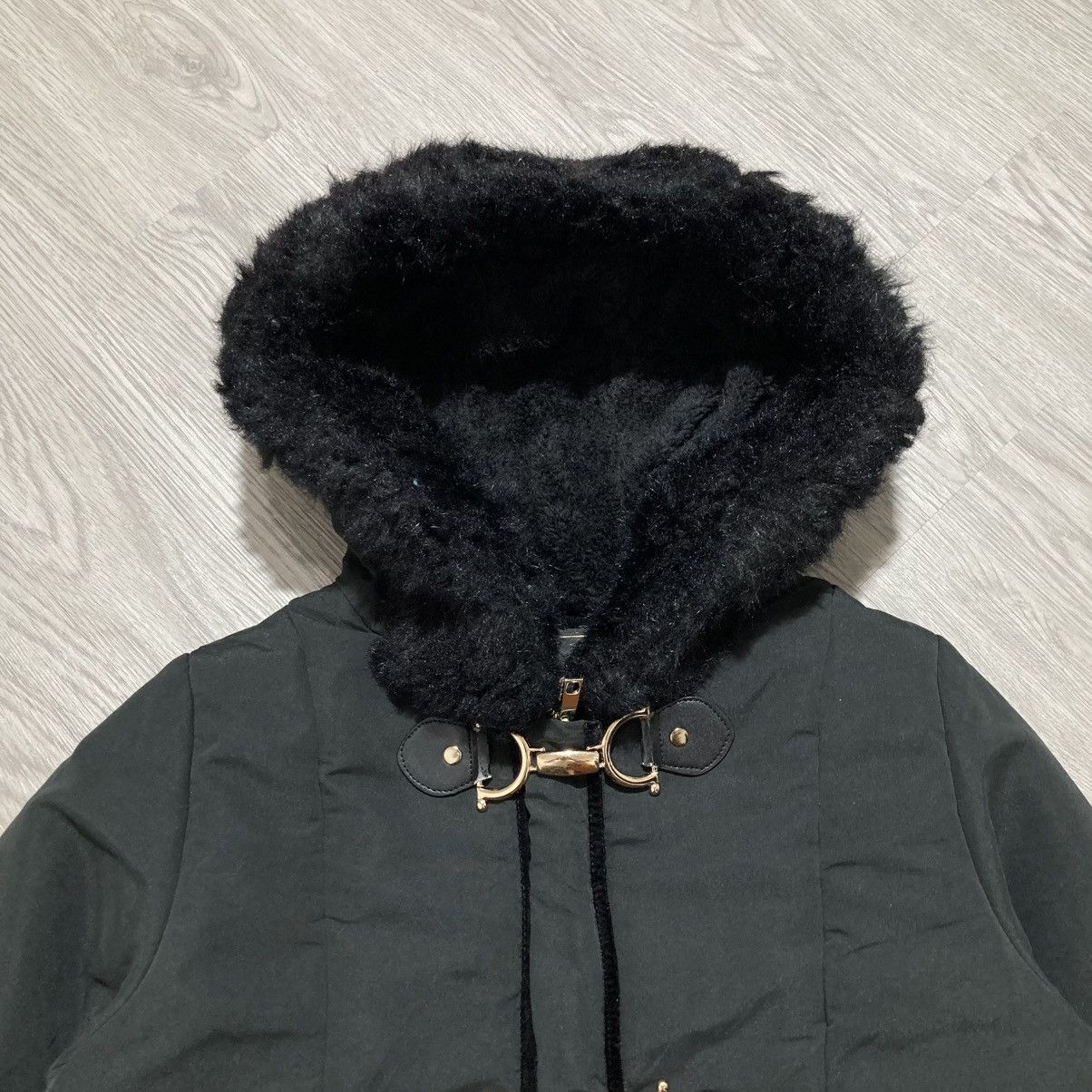 14th Addiction 2000s Vanity Glamourous Racoon Puffer Fur Jacket Gothic Punk Size US M / EU 48-50 / 2 - 2 Thumbnail