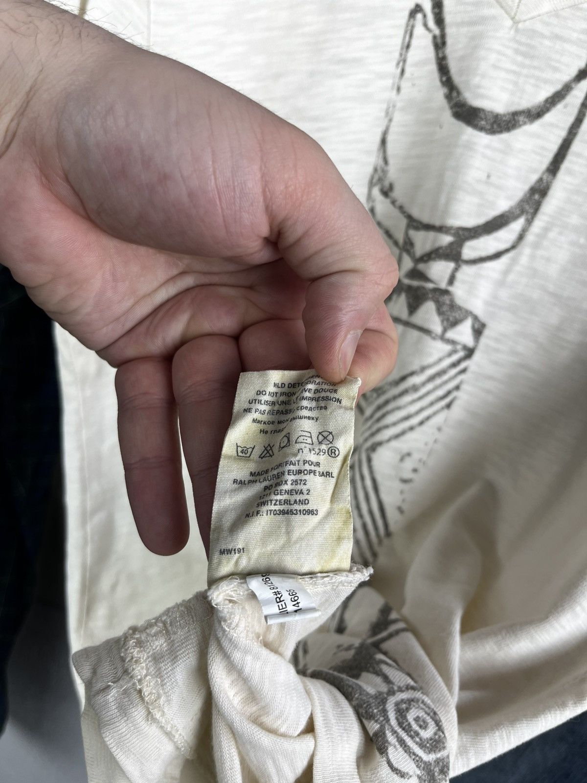 RRL Ralph Lauren Polo Ralph Lauren western style t shirt size s Size US S / EU 44-46 / 1 - 7 Thumbnail