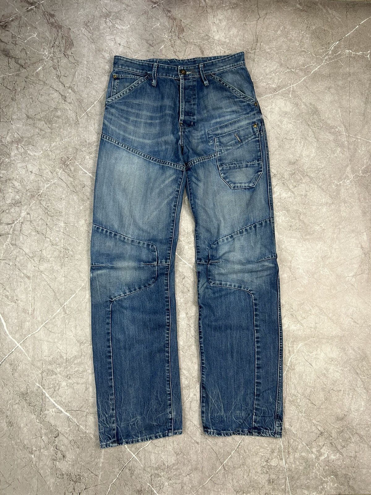 G-Star × Vintage Vintage G Star Double Knee jeans Pants Size US 32 / EU 48 - 2 Thumbnail