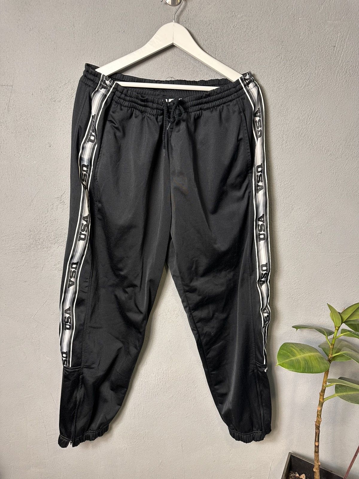 Nike × Vintage Vintage Nike Swoosh USA Track Suit 90s Size US XL / EU 56 / 4 - 7 Thumbnail
