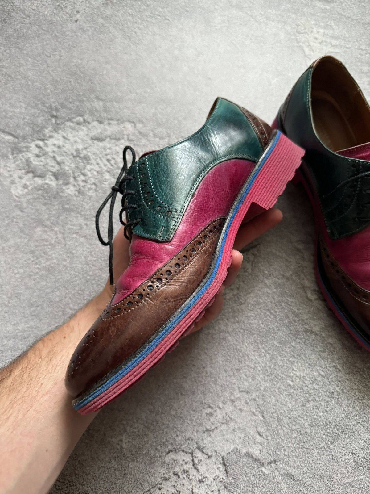 Designer × Melvin & Hamilton Melvin & Hamilton 40size Amelie 3 leather brogues shoes Size US 9 / EU 42 - 9 Thumbnail