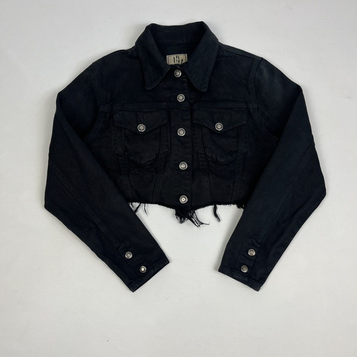 Jean Paul Gaultier Jean Paul Gaultier denim cropped jacket Size S / US 4 / IT 40 - 6 Thumbnail