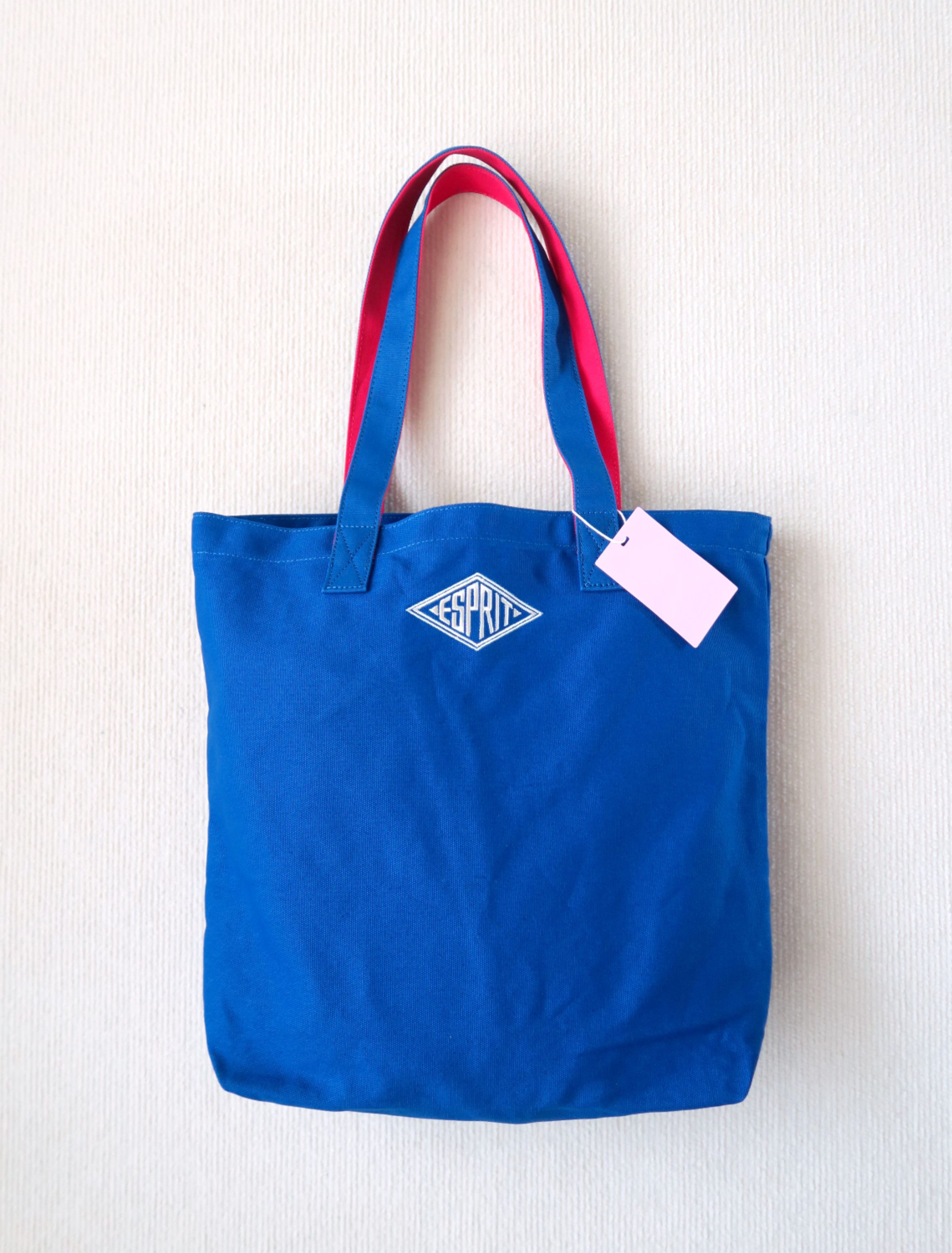 Esprit ESPRIT Retro Vintage 90s Y2K Canvas Tote Bag Size ONE SIZE - 1 Thumbnail