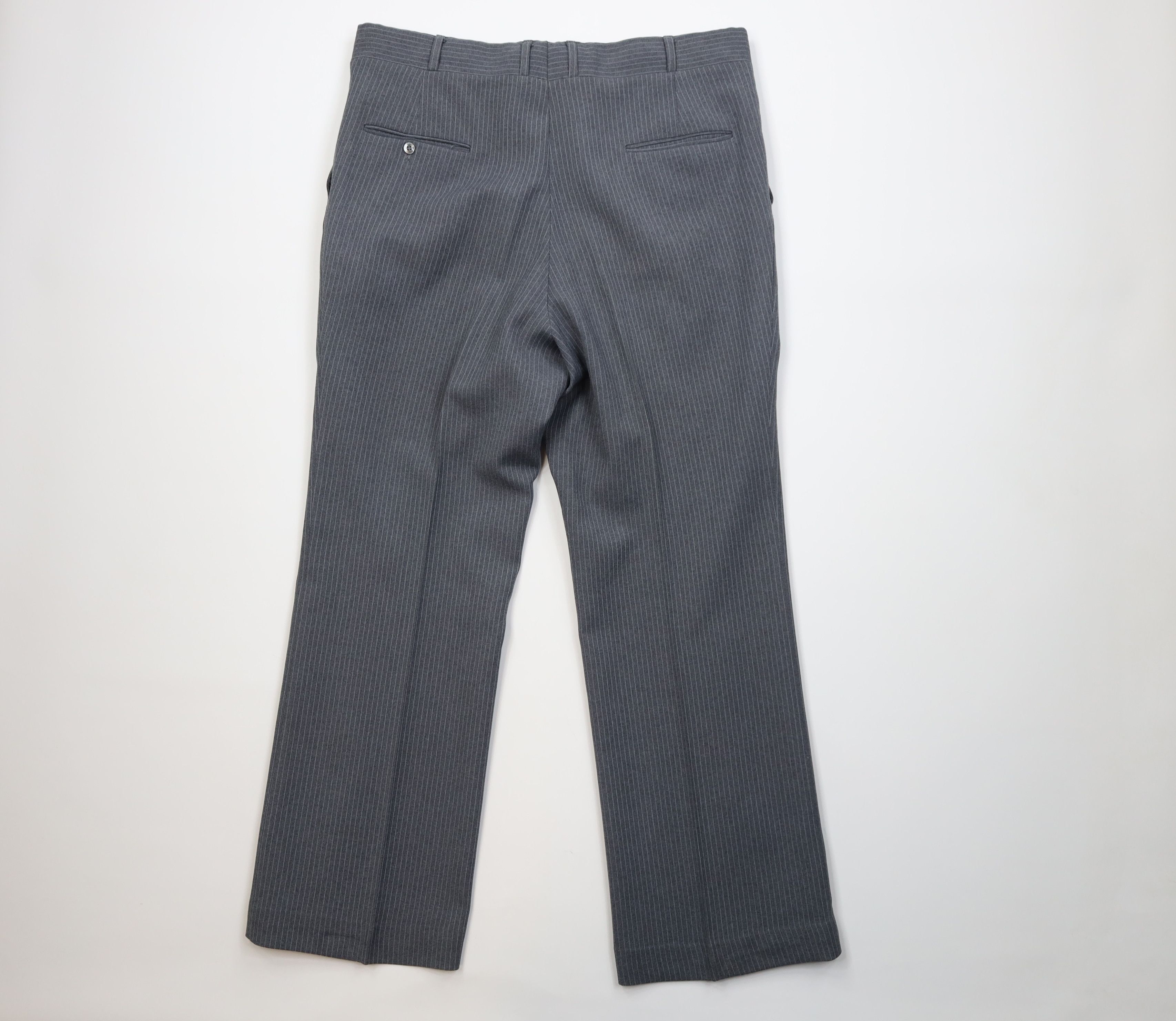 Vintage Vintage 70s Streetwear Knit Wide Leg Bell Bottoms Pants USA Size US 38 / EU 54 - 10 Thumbnail
