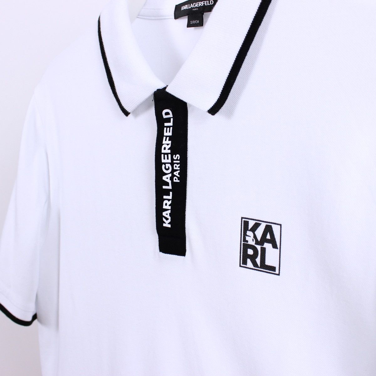 Karl Lagerfeld Karl Lagerfeld Polo Short Sleeve Size US S / EU 44-46 / 1 - 4 Thumbnail