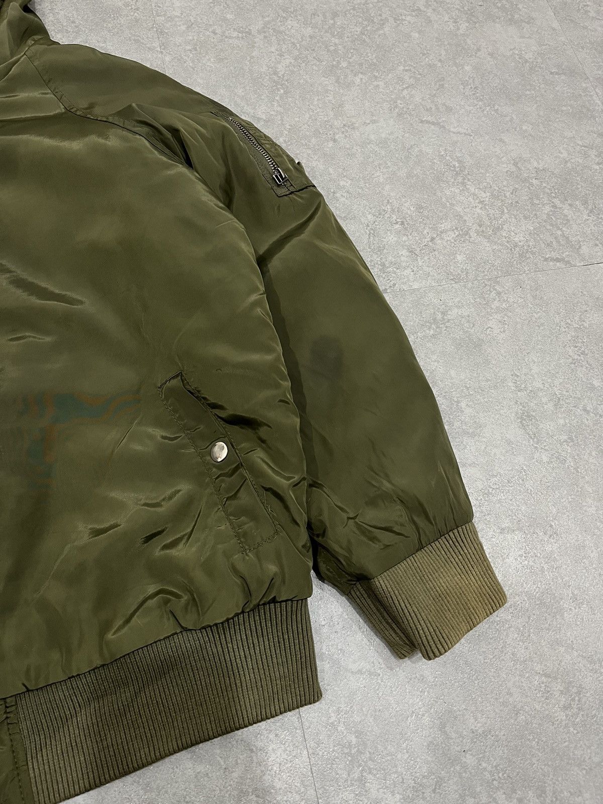 If Six Was Nine × Japanese Brand × Le Grande Bleu (L.G.B.) 2000s Bomber N2B Type KMRii Style Faux Fur Jacket Size US L / EU 52-54 / 3 - 5 Thumbnail