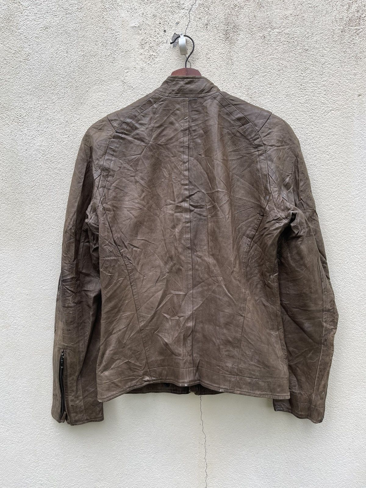 Julius 🔥JULIUS MEN’S BIKER JACKET LEATHER Size US M / EU 48-50 / 2 - 5 Thumbnail