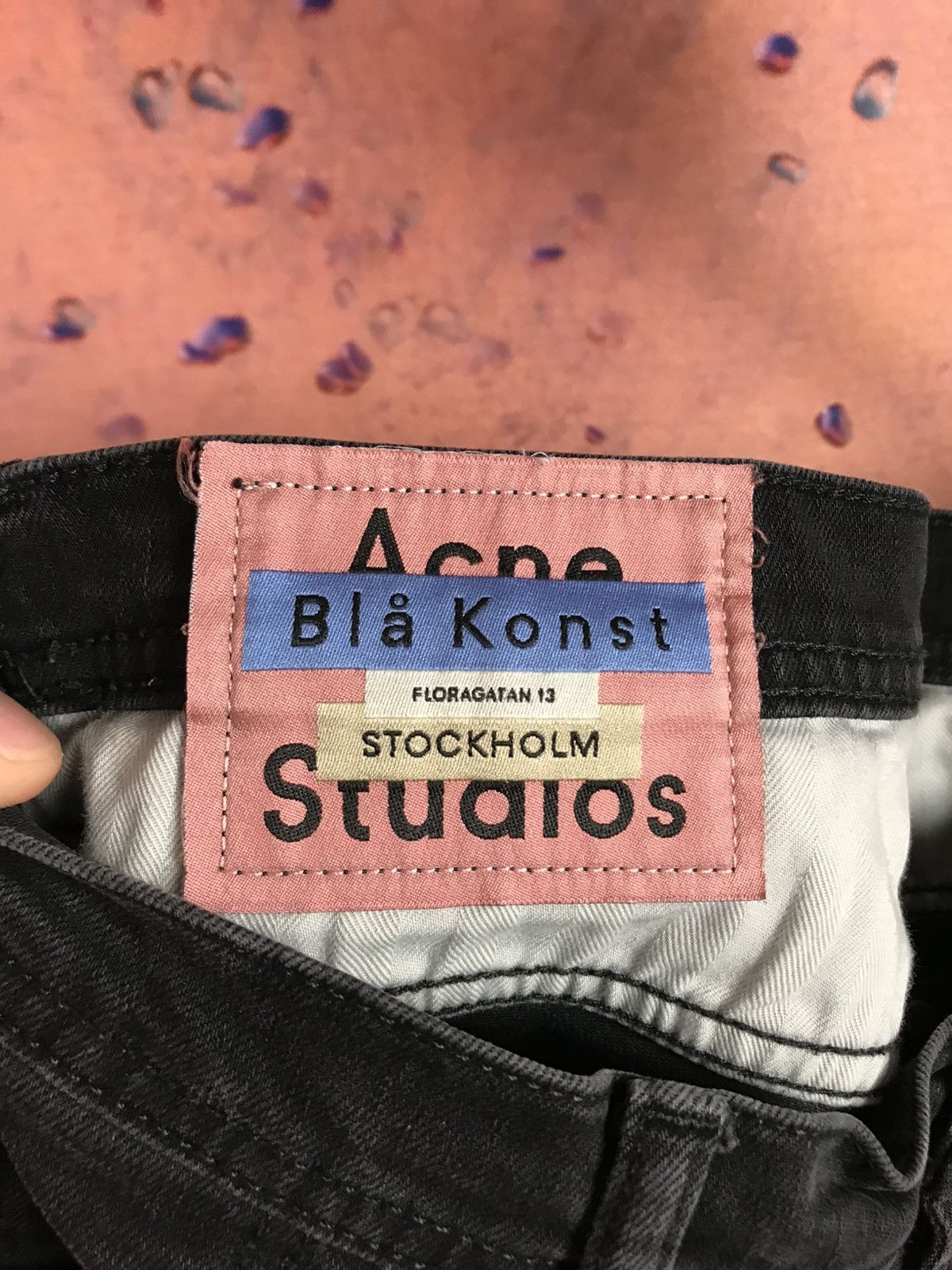Acne Studios × Designer Acne Studios: River Used Black Jeans size 31 Size US 31 - 5 Thumbnail