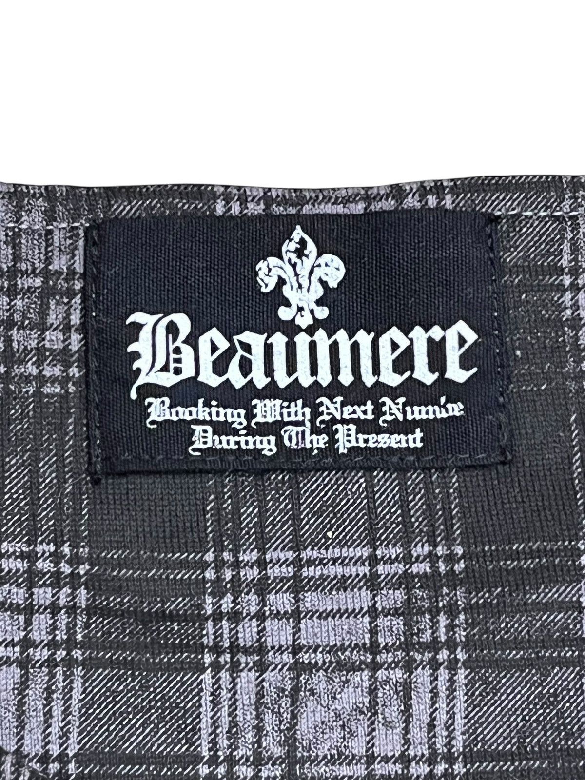Seditionaries 💀Beaumere Punk Skull Graphic Poem Lace-Up Necklace T-Shirt Size US M / EU 48-50 / 2 - 14 Thumbnail